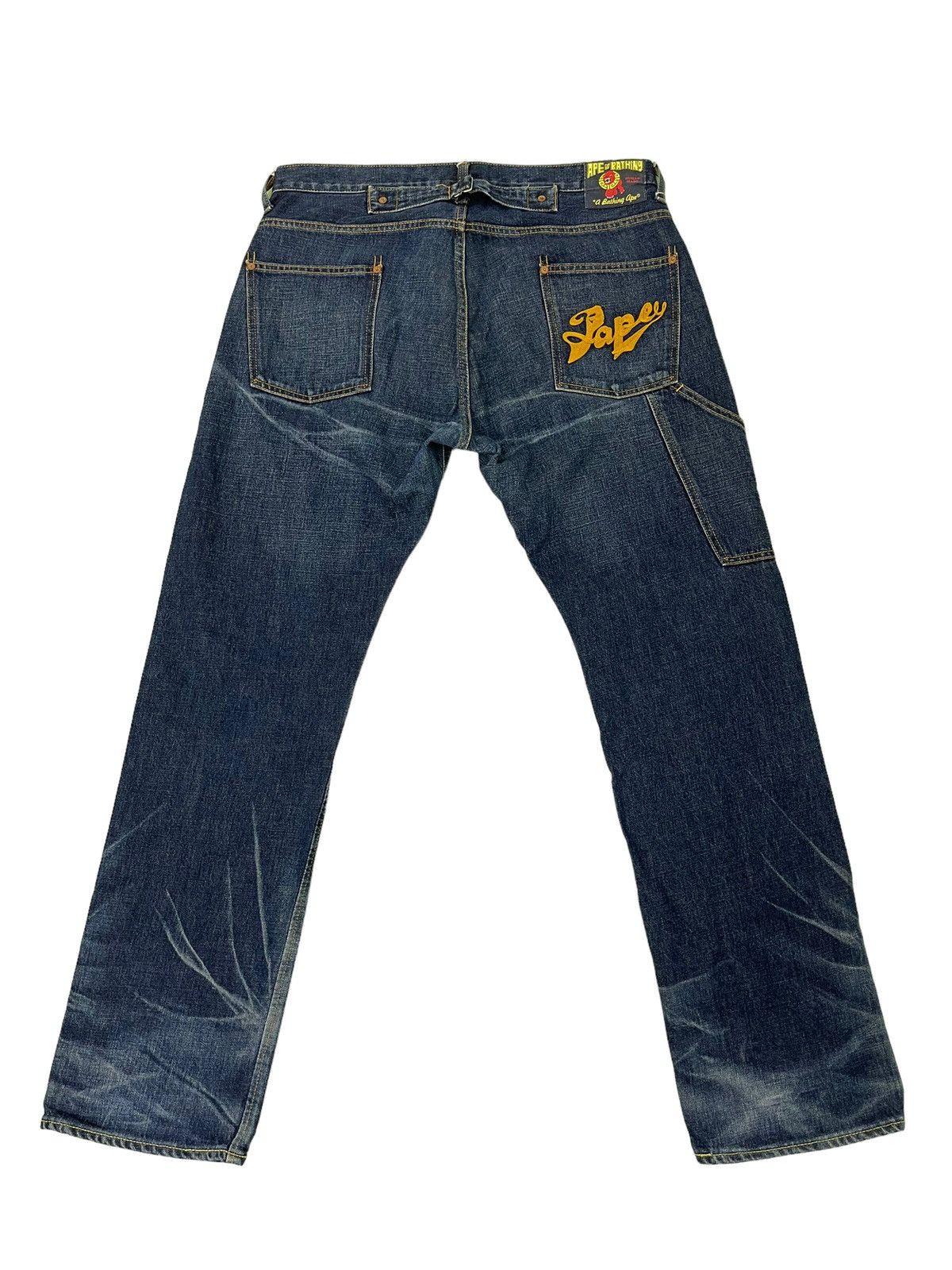 Bape Bape Embroidery Carpenter Denim Size US 36 / EU 52 - 2 Thumbnail