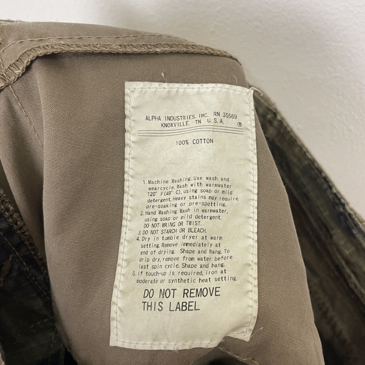 Alpha Industries Vtg Alpha Industries RN35569 Multipocket Camo Cargo Pants Size US 30 / EU 46 - 6 Thumbnail