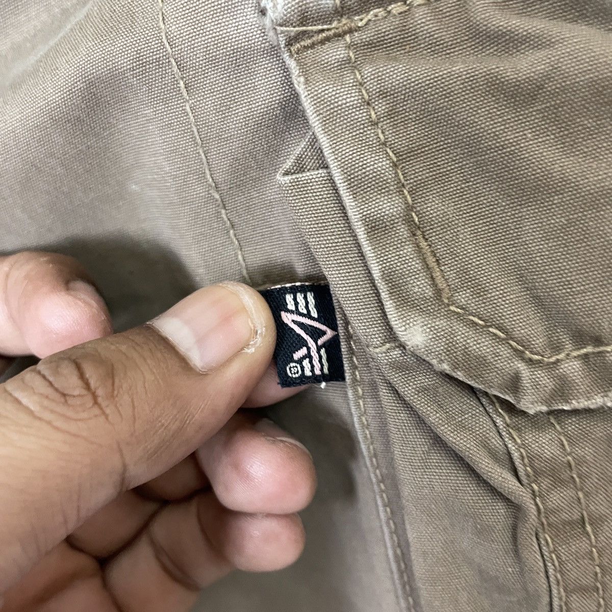 Alpha Industries Vtg Alpha Industries RN35569 Multipocket Camo Cargo Pants Size US 30 / EU 46 - 5 Thumbnail