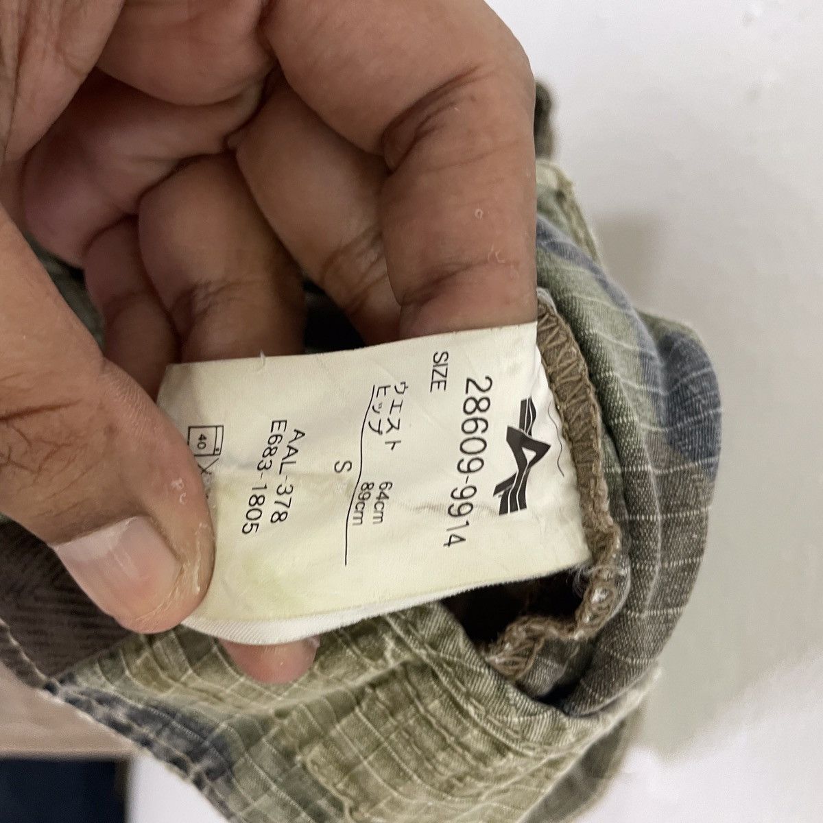 Alpha Industries Vtg Alpha Industries RN35569 Multipocket Camo Cargo Pants Size US 30 / EU 46 - 7 Thumbnail