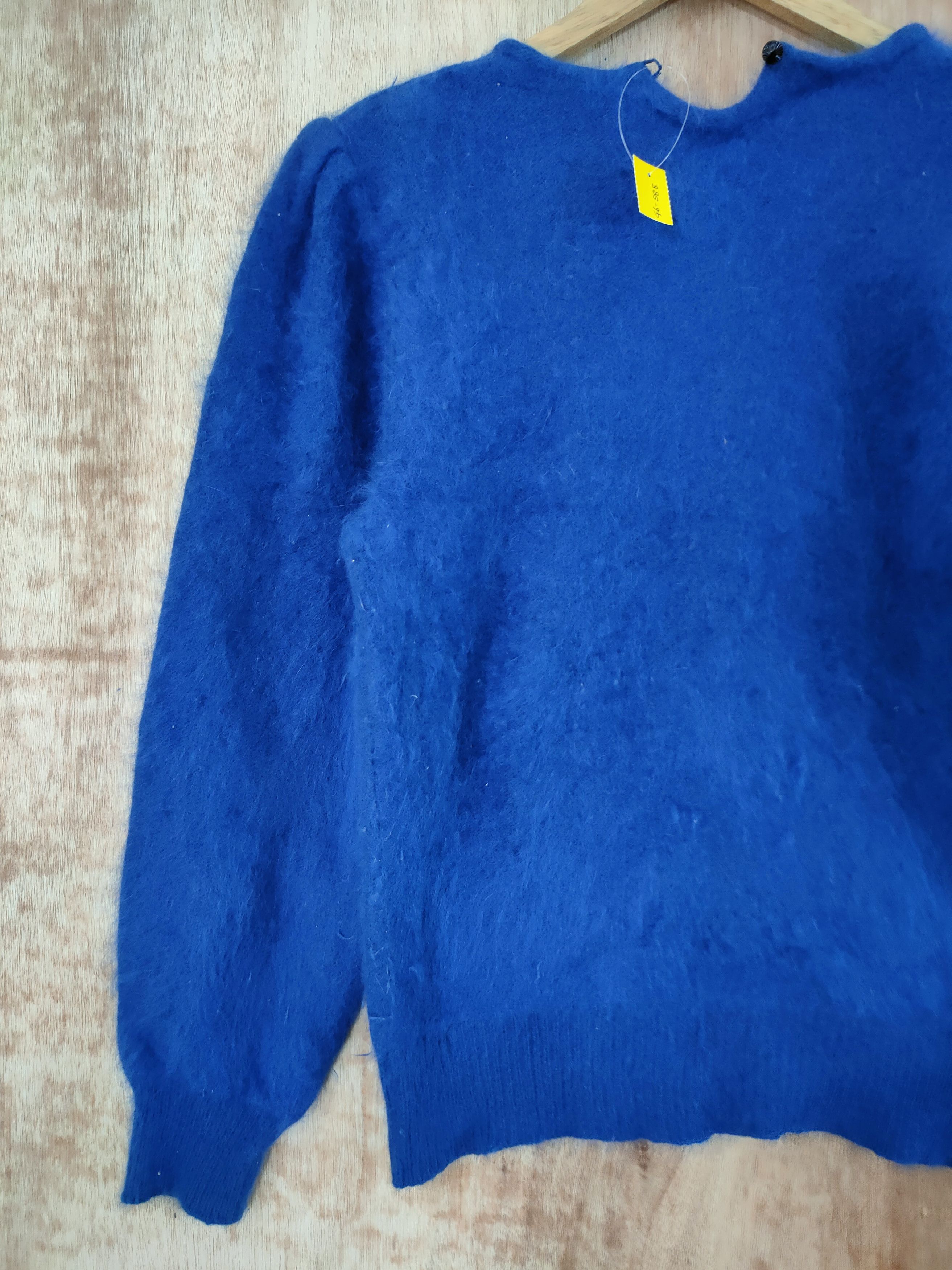 Homespun Knitwear × Japanese Brand × Vintage Japan mohair fur shag shaggy streetwear winter #46-588 Size S / US 4 / IT 40 - 10 Thumbnail