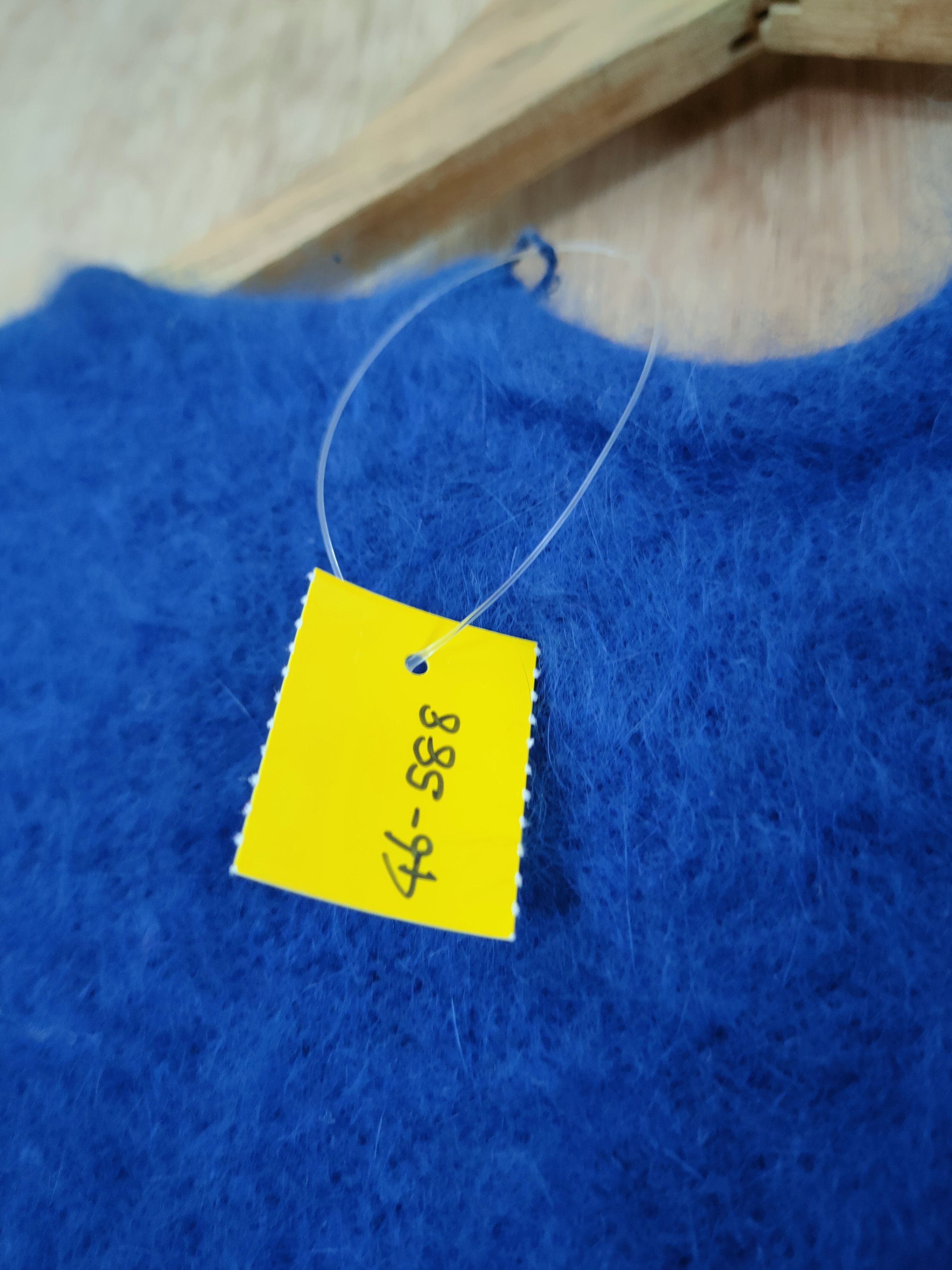 Homespun Knitwear × Japanese Brand × Vintage Japan mohair fur shag shaggy streetwear winter #46-588 Size S / US 4 / IT 40 - 12 Thumbnail
