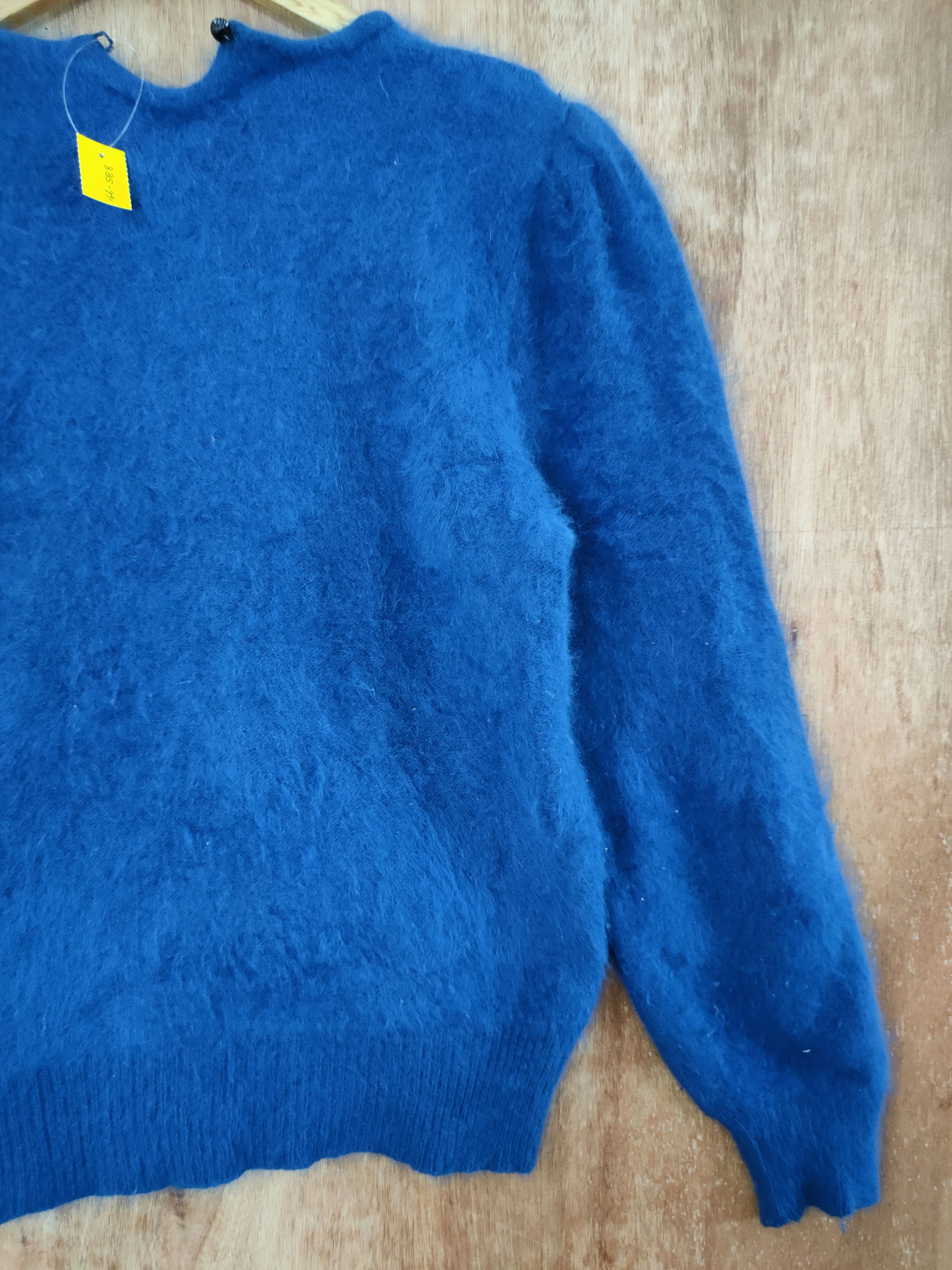 Homespun Knitwear × Japanese Brand × Vintage Japan mohair fur shag shaggy streetwear winter #46-588 Size S / US 4 / IT 40 - 11 Thumbnail