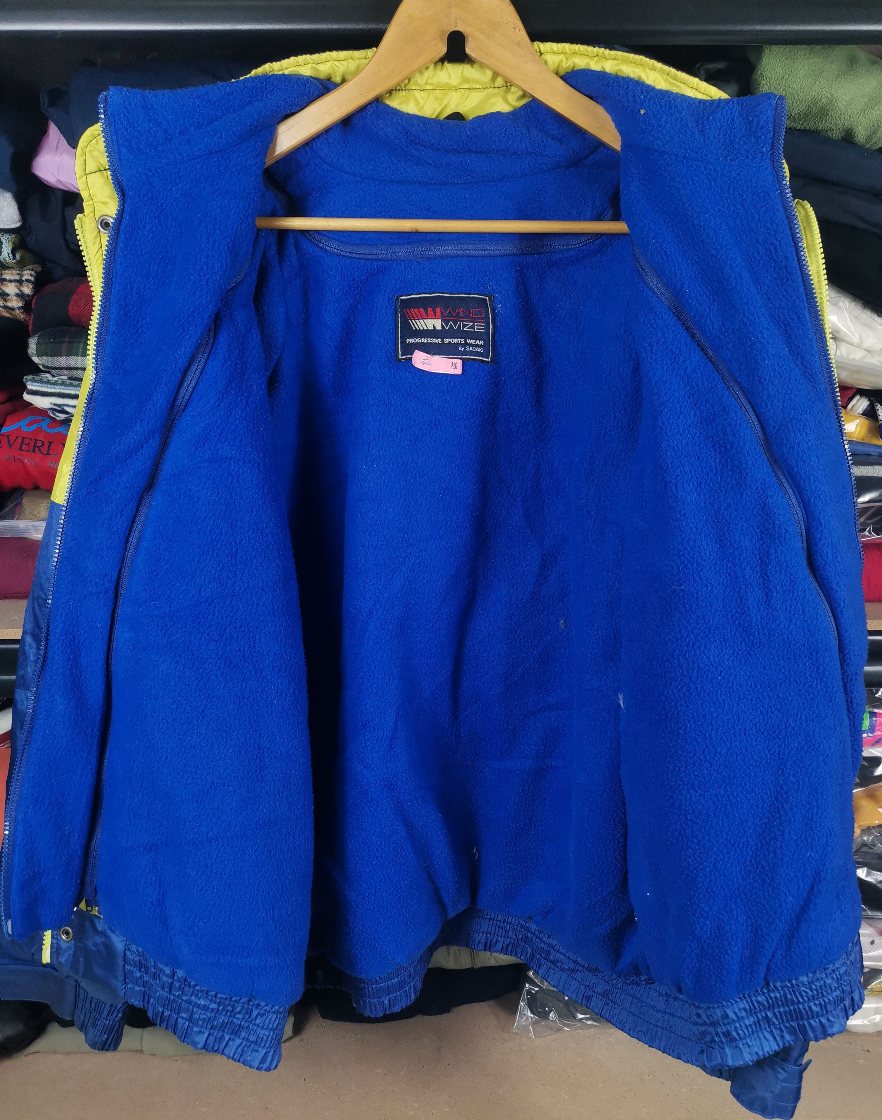 Goldwin Vintage Wind Wize By sasaki Skiwear Jacket Size US XL / EU 56 / 4 - 3 Thumbnail
