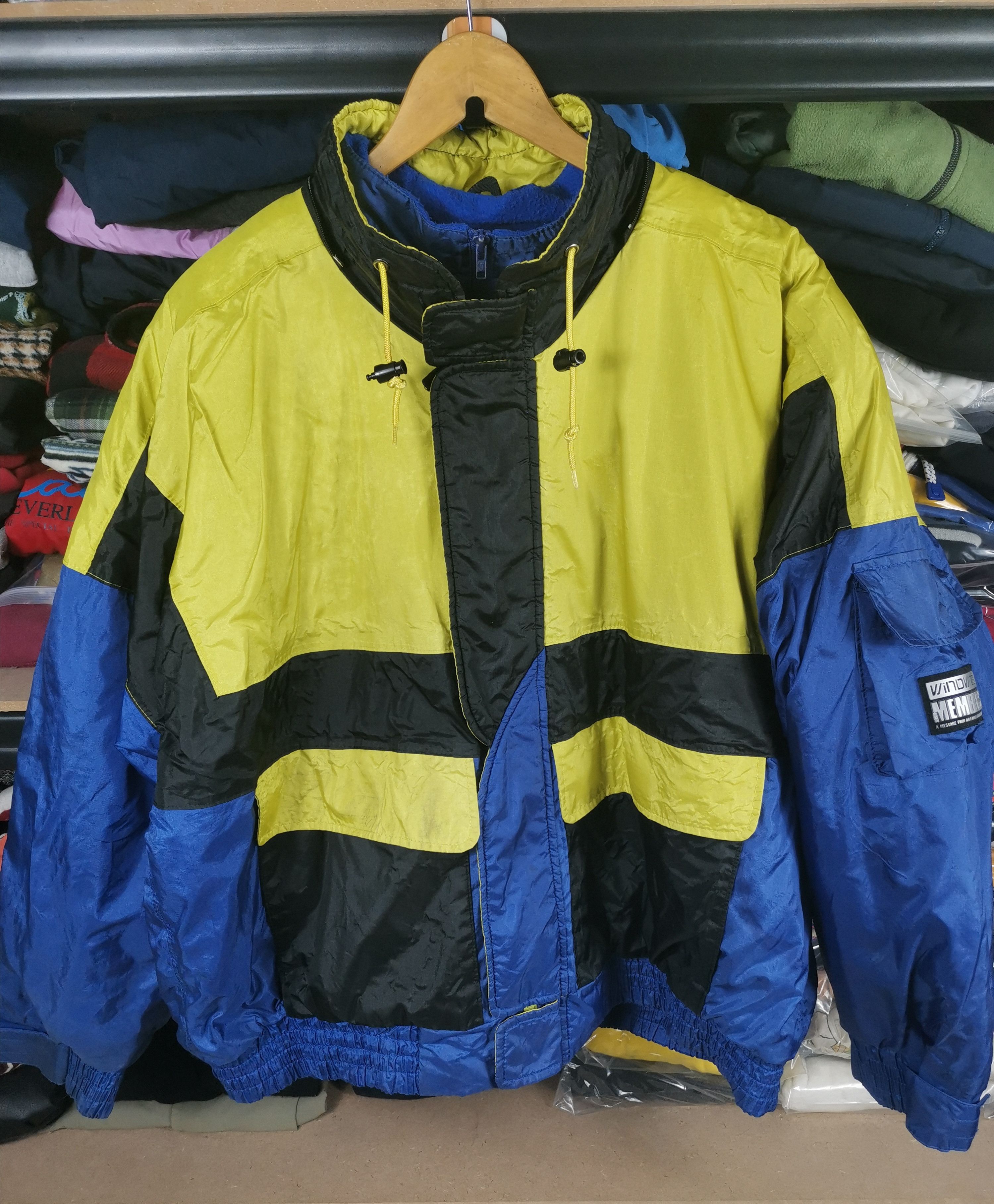 Goldwin Vintage Wind Wize By sasaki Skiwear Jacket Size US XL / EU 56 / 4 - 1 Thumbnail