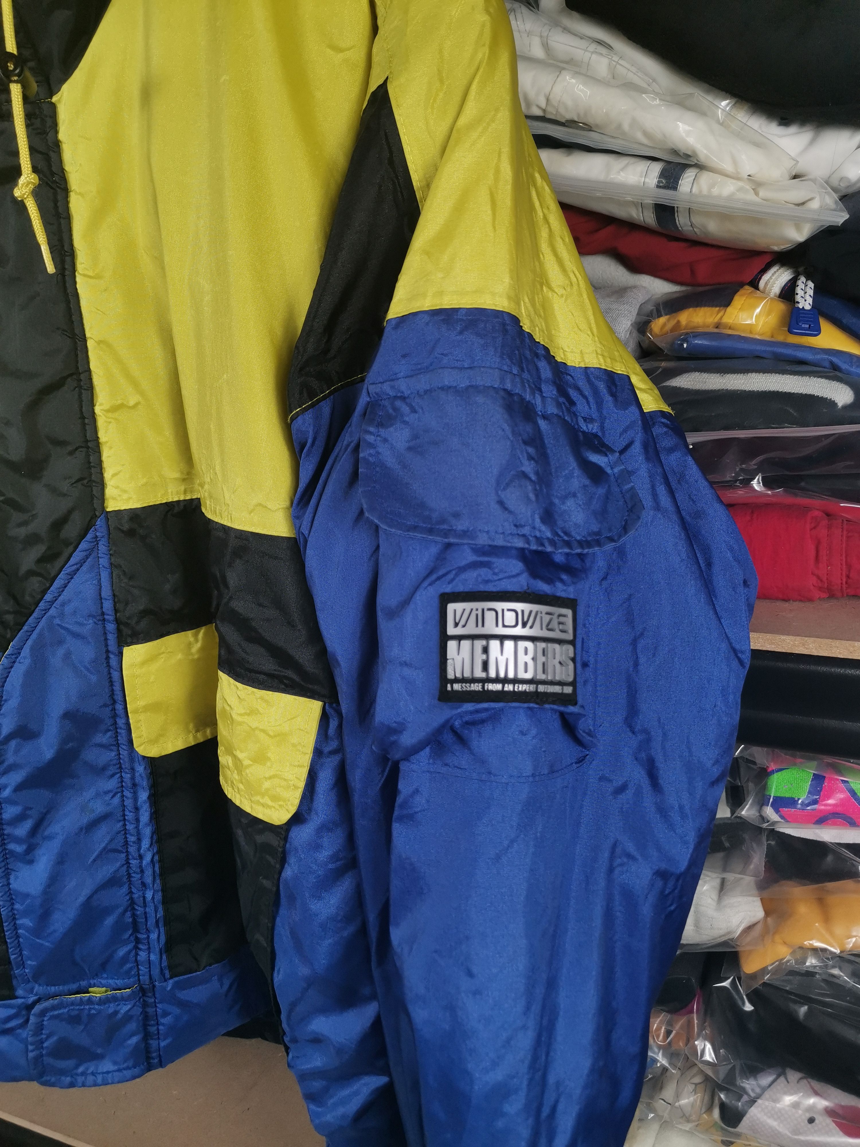 Goldwin Vintage Wind Wize By sasaki Skiwear Jacket Size US XL / EU 56 / 4 - 4 Thumbnail