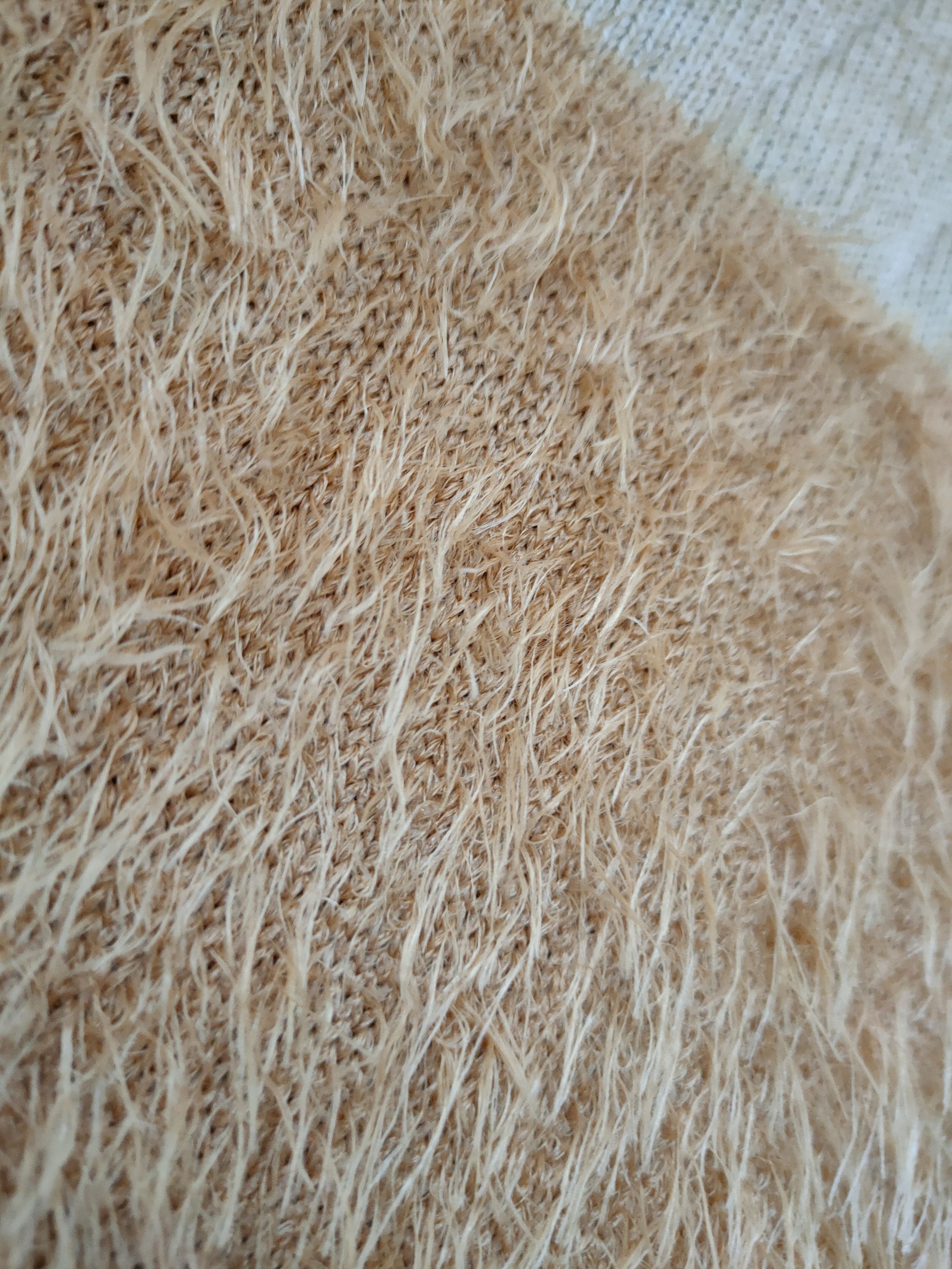 Aran Isles Knitwear DL Bou Jeloud mohair soft fur knitwear shag shaggy #46-446 Size US M / EU 48-50 / 2 - 4 Thumbnail