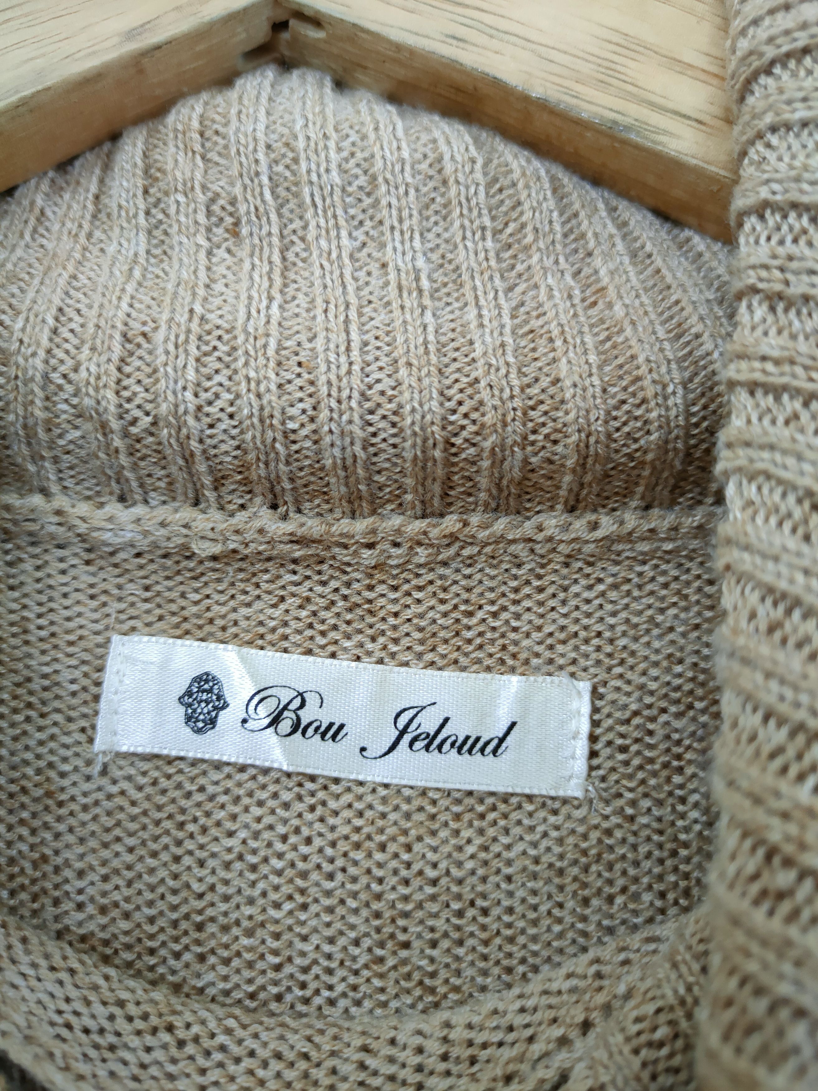Aran Isles Knitwear DL Bou Jeloud mohair soft fur knitwear shag shaggy #46-446 Size US M / EU 48-50 / 2 - 9 Thumbnail