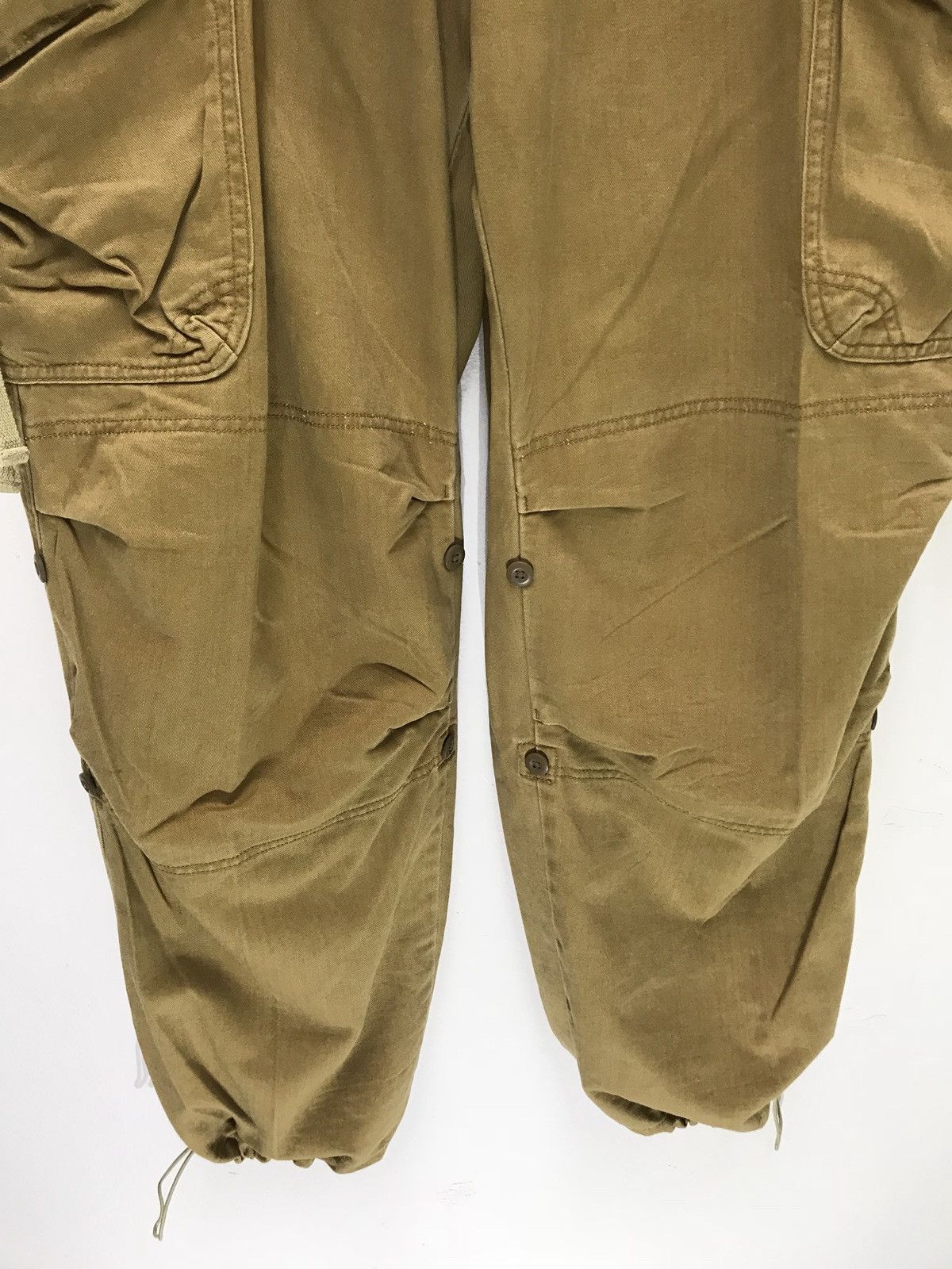 Japanese Brand Sunny Clouds Cargo Pant Baggy Wide Balloon Size US 33 - 2 Thumbnail