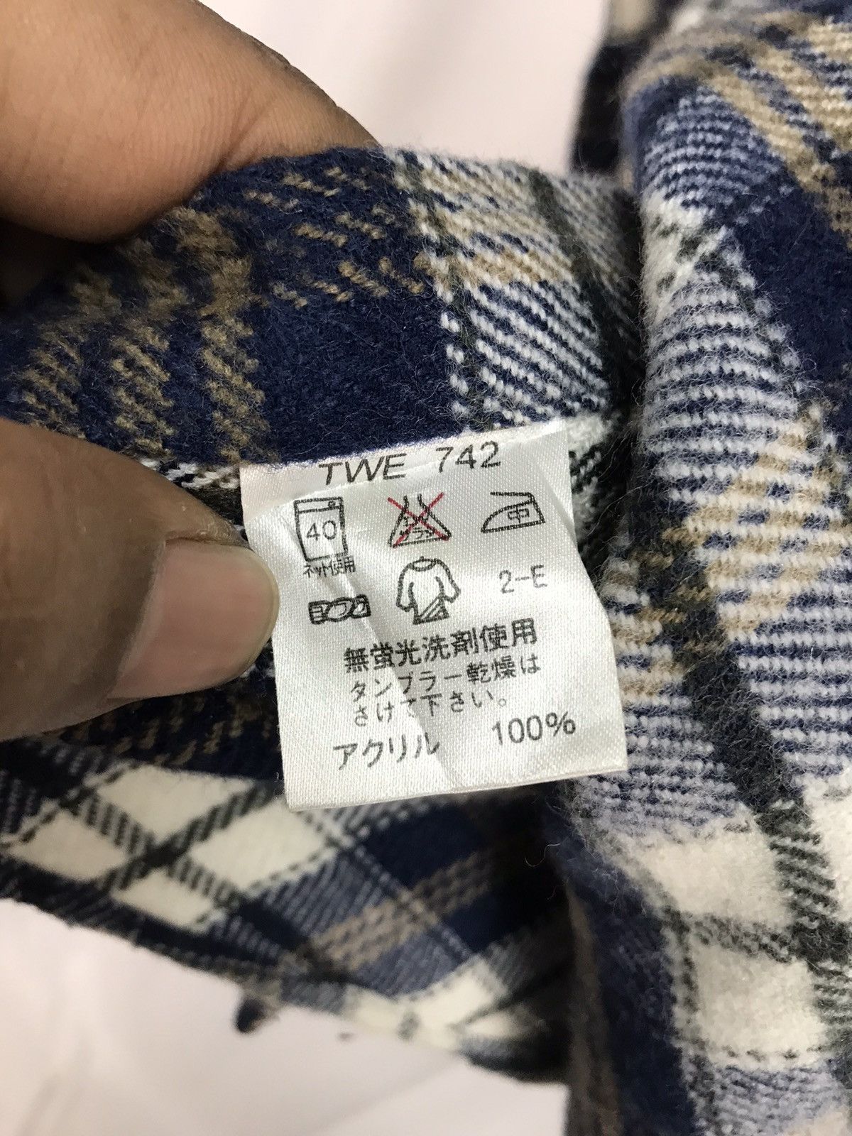 Flannel × Japanese Brand × Vintage Vintage penny worth wool flannel shirt Size US XL / EU 56 / 4 - 4 Thumbnail