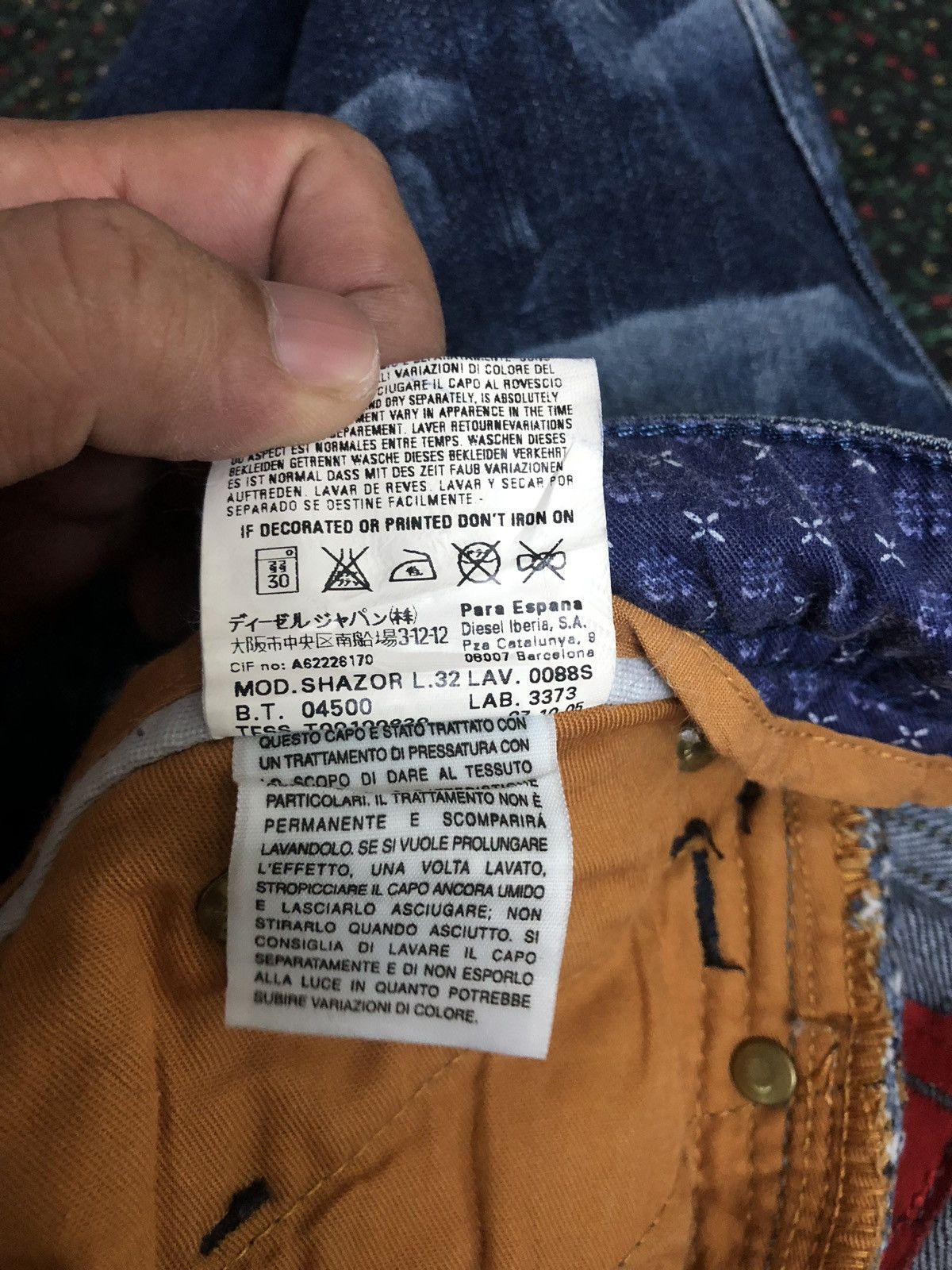 Diesel Awesome 🔥 Distressed Diesel Bootcut Denim Size US 31 - 11 Thumbnail