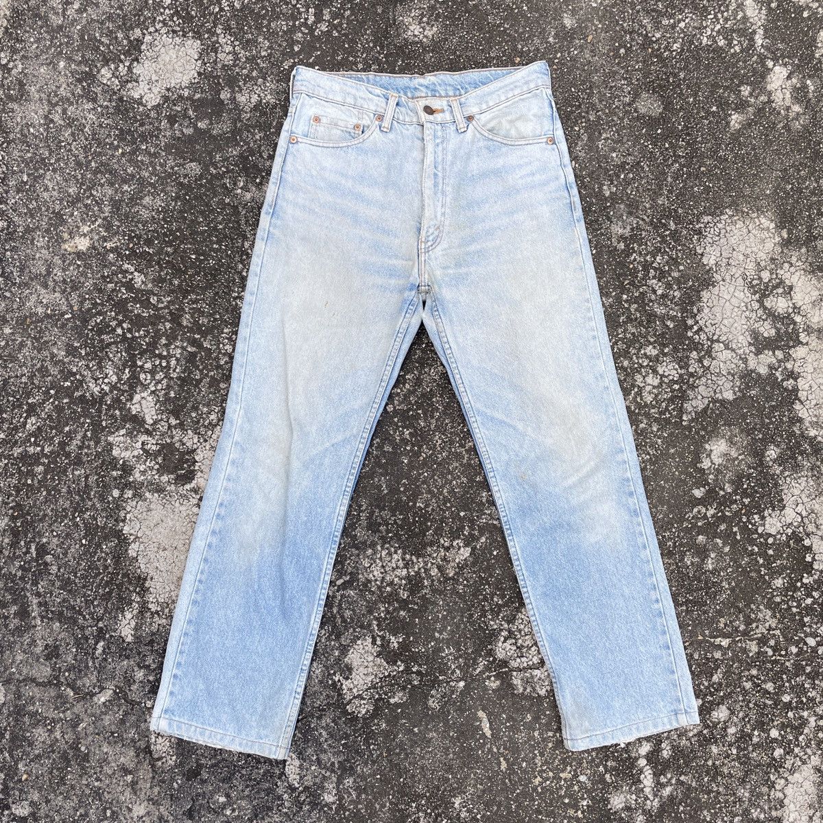 Levi's Vintage 90s Levis Distressed Denim Jeans Size US 30 / EU 46 - 1 Thumbnail