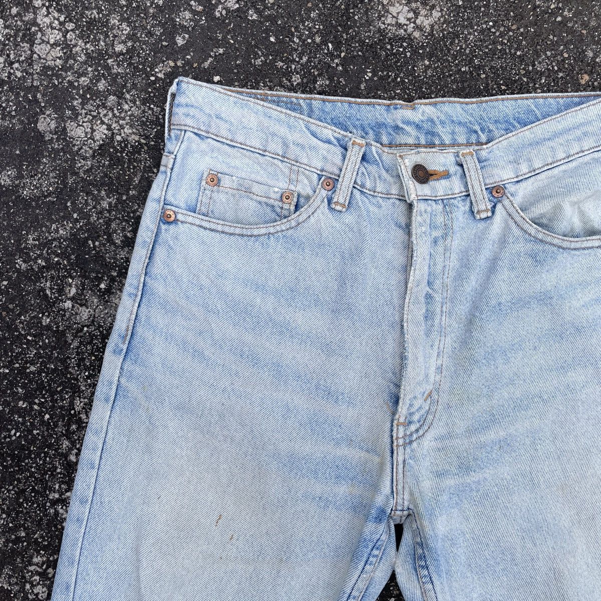 Levi's Vintage 90s Levis Distressed Denim Jeans Size US 30 / EU 46 - 3 Thumbnail