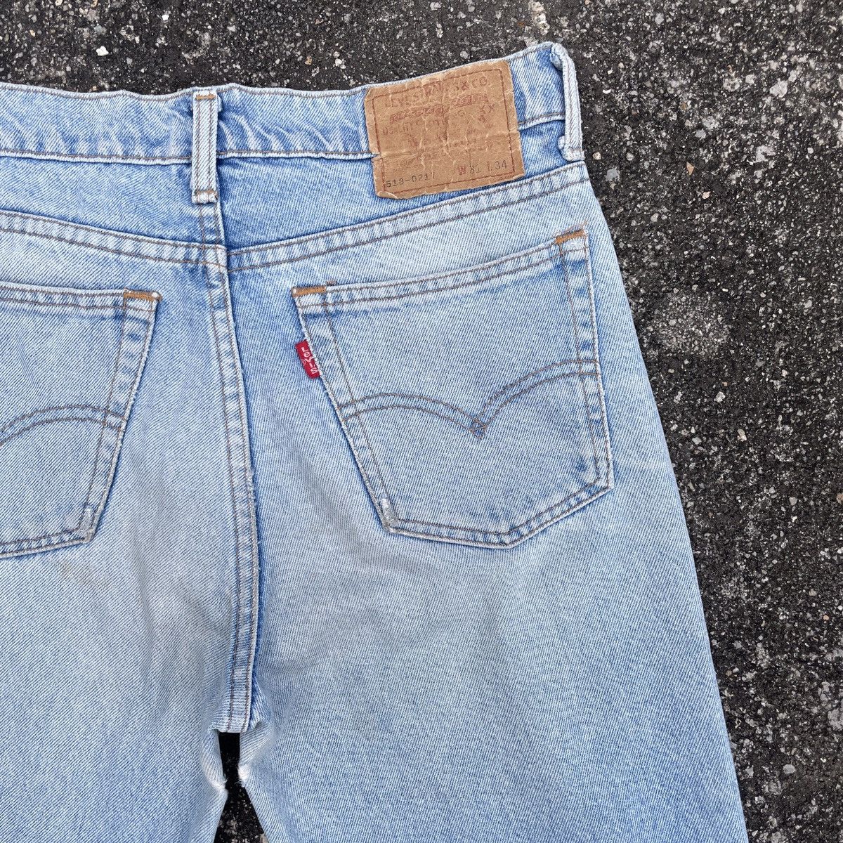 Levi's Vintage 90s Levis Distressed Denim Jeans Size US 30 / EU 46 - 9 Thumbnail