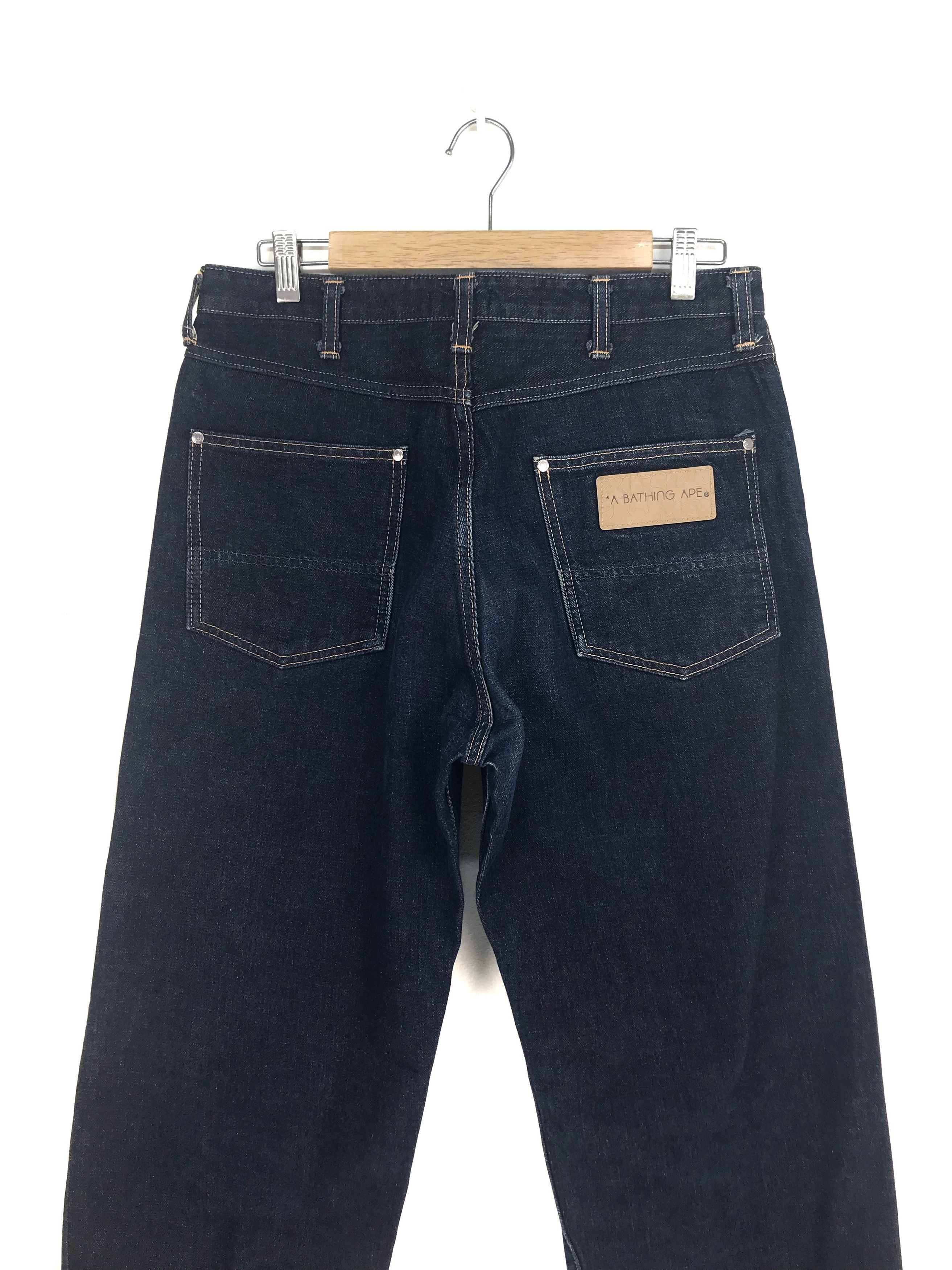 Bape Bape A BATHING APE Selvedge Denim Jeans Size US 31 - 1 Thumbnail