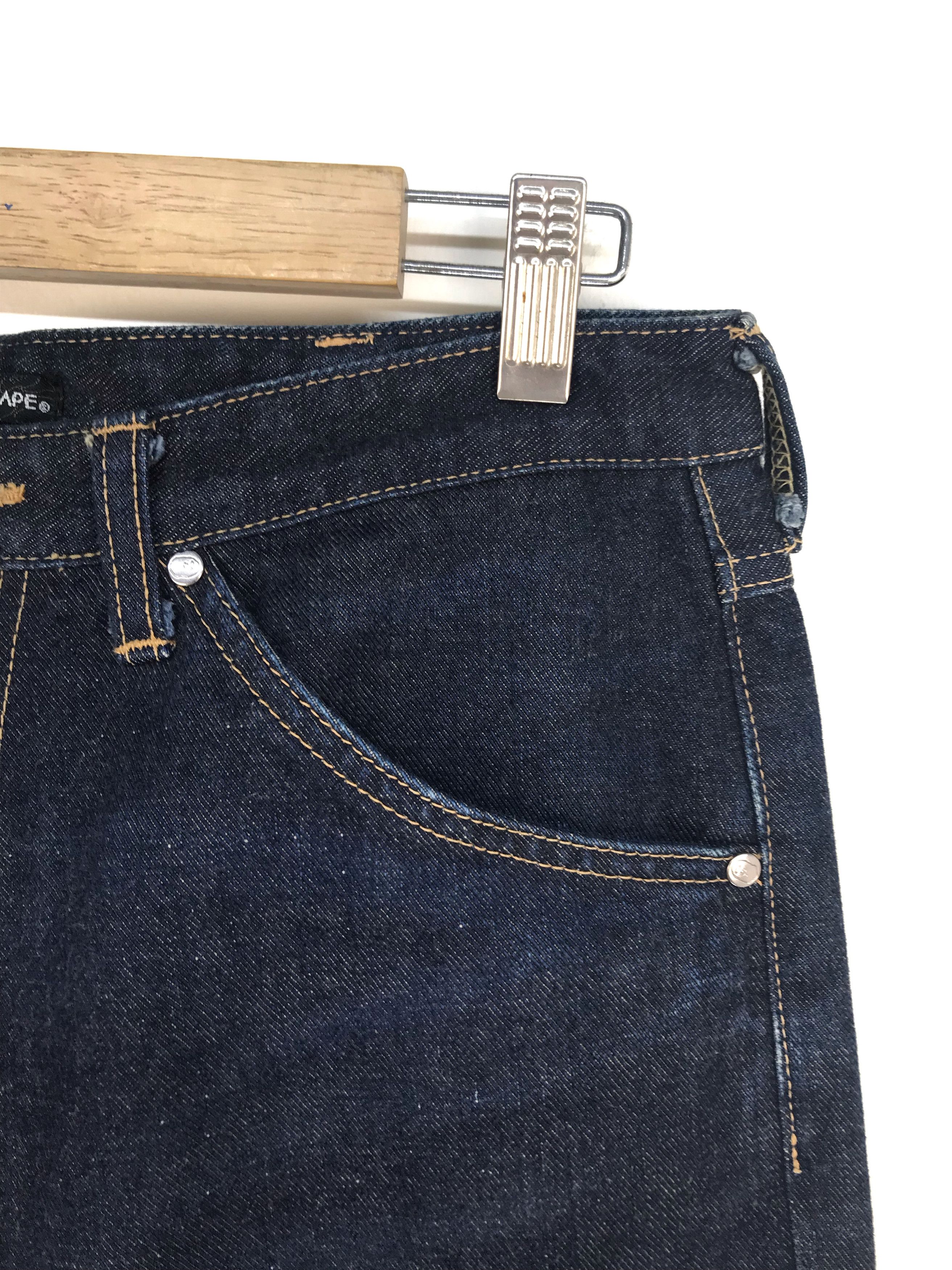 Bape Bape A BATHING APE Selvedge Denim Jeans Size US 31 - 13 Thumbnail