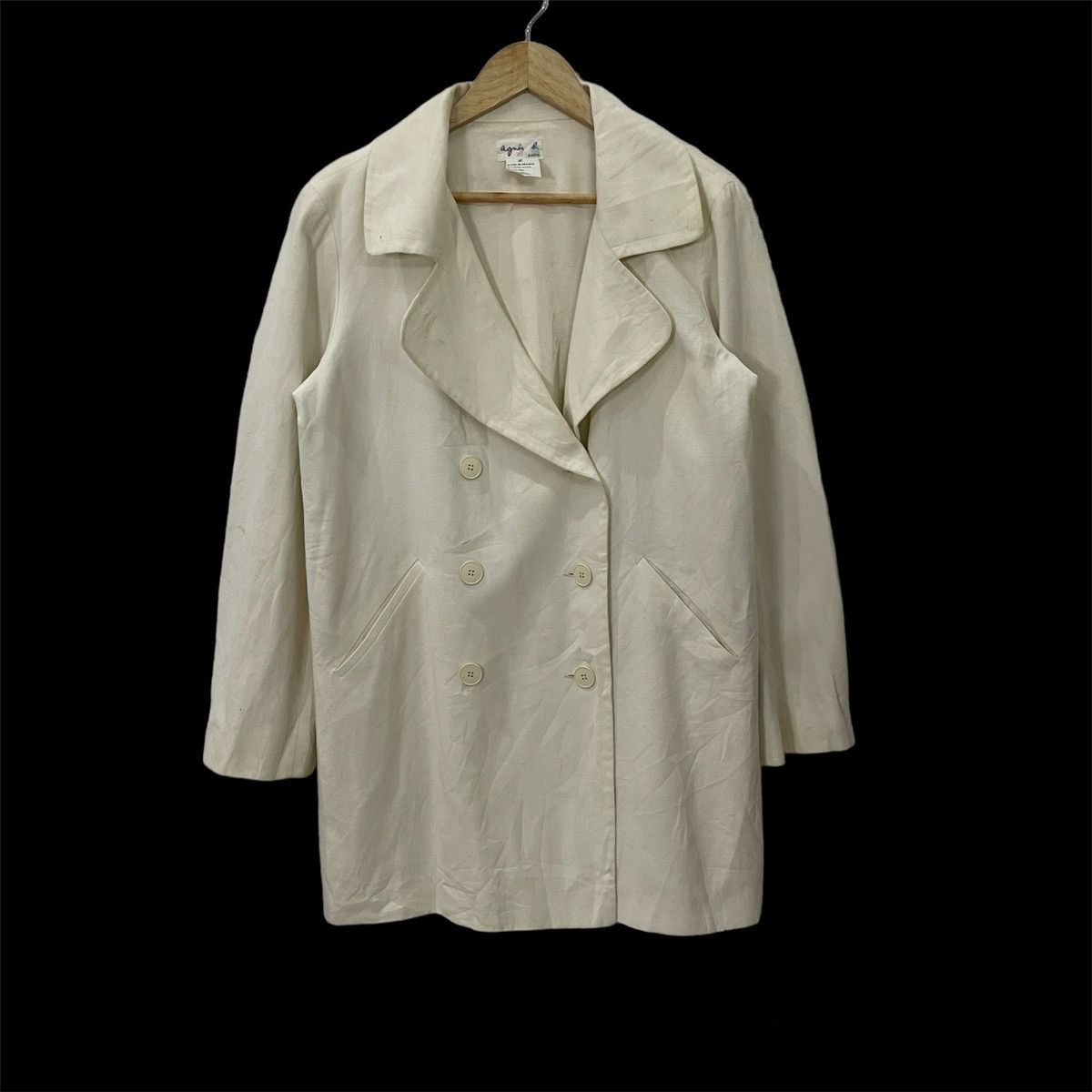 agnes b. Vintage Agnes B Coat Jacket Size US M / EU 48-50 / 2 - 1 Thumbnail