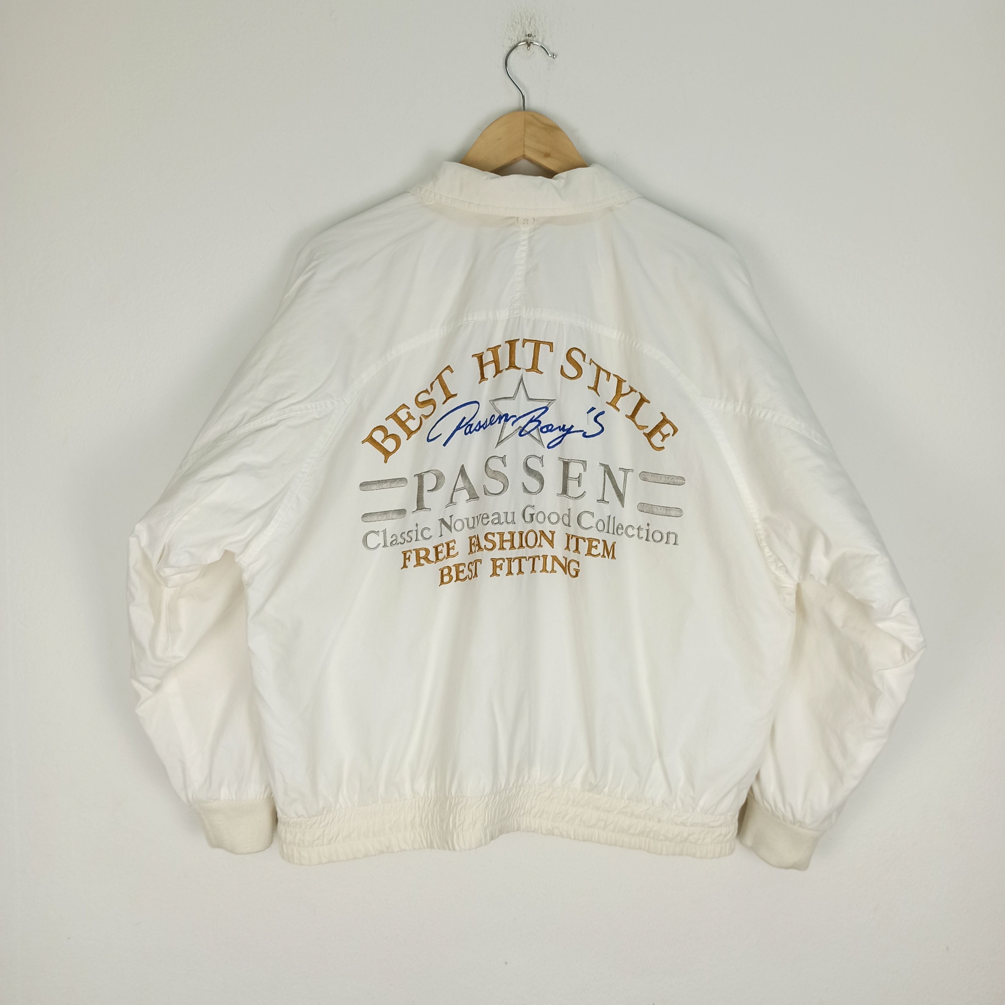 Vintage🔥 Bomber Jacket Passen Boys Big Logo japan style