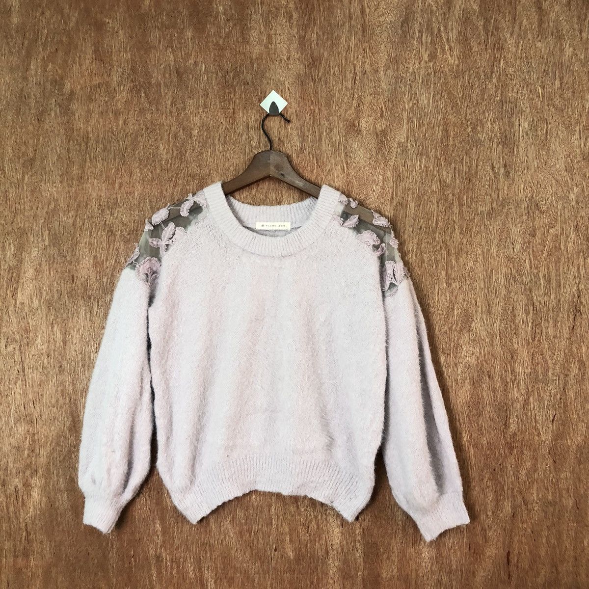 Japanese Brand Majestic Legon Shagy Shaggy Fur Mohair Knitwear #6428 Size M / US 6-8 / IT 42-44 - 1 Thumbnail