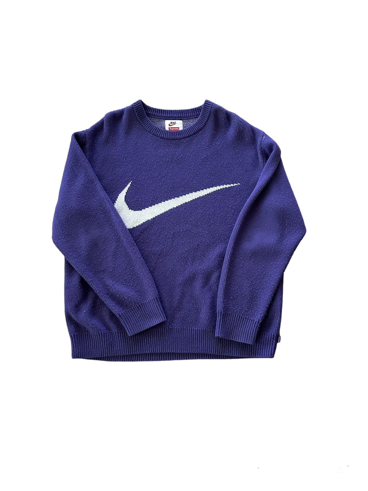 Supreme nike best sale swoosh sweater