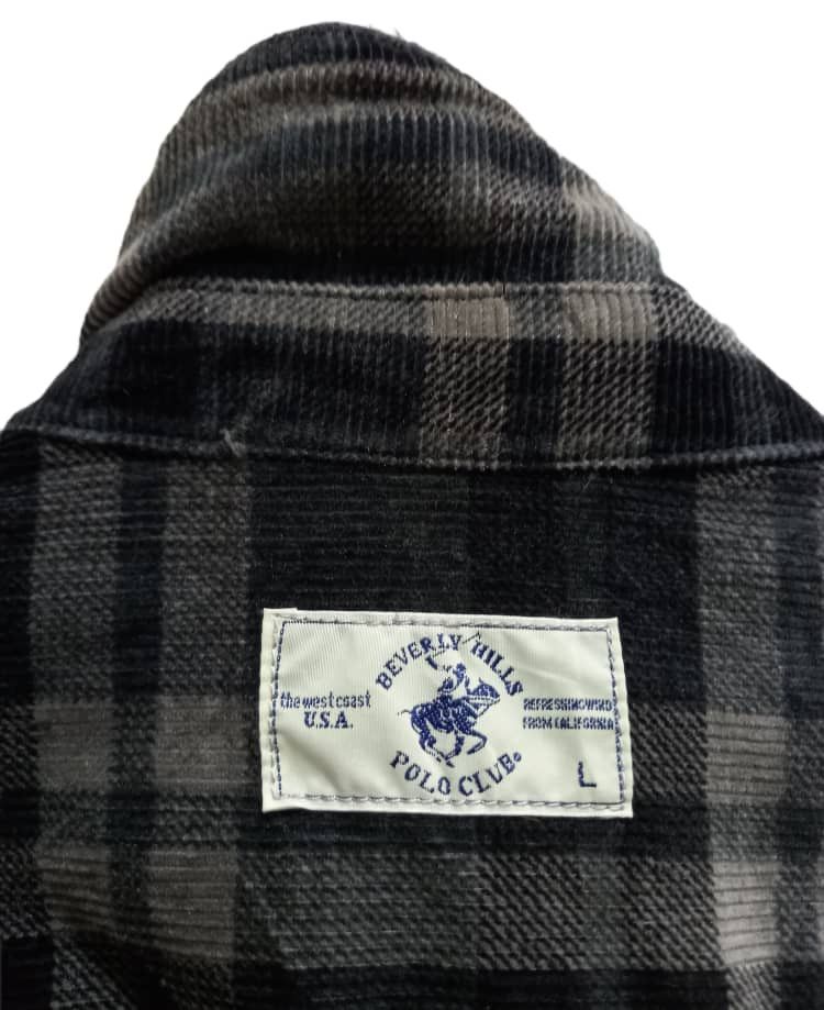 Beverly Hills Polo Club × Flannel × Vintage Vintage Beverly Hills Corduroy Flannel Size US M / EU 48-50 / 2 - 17 Thumbnail