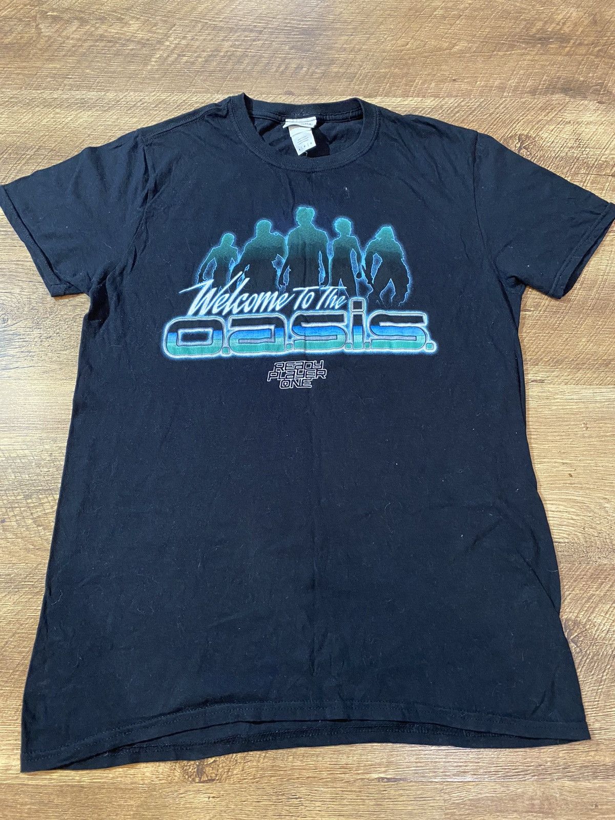 Vintage Oasis Ready Player One Game FOTL t-shirt Size US M / EU 48-50 / 2 - 1 Thumbnail