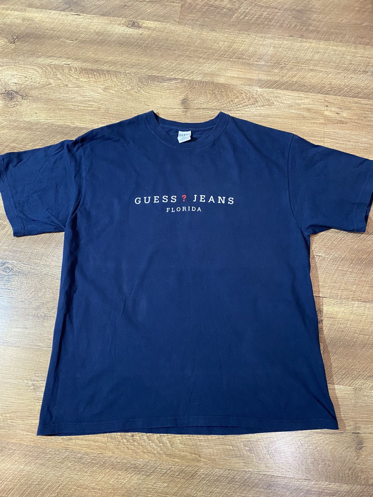 Guess × Vintage GUESS JEANS FLORIDA Size US XL / EU 56 / 4 - 1 Thumbnail