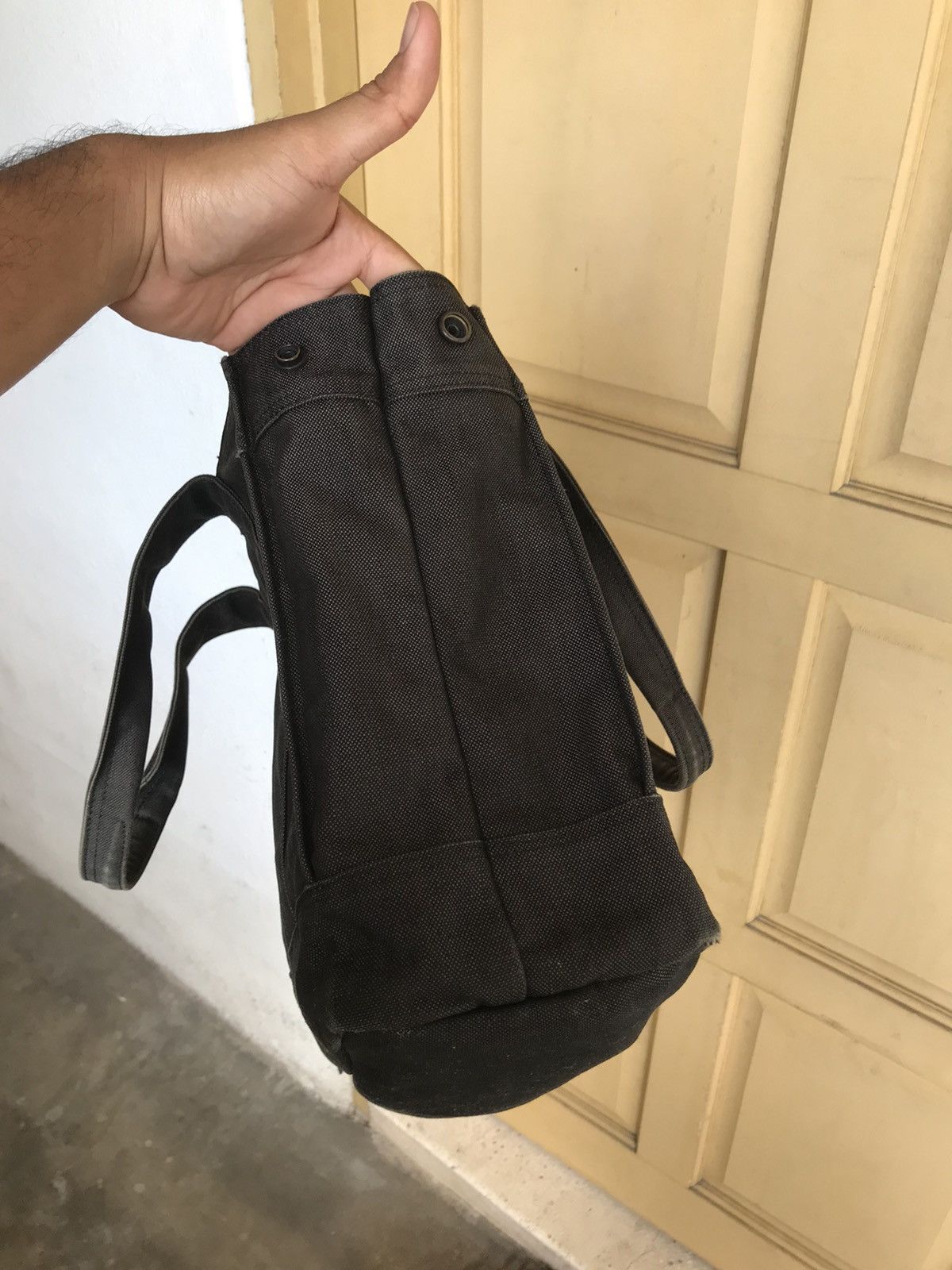Porter 🥷🏿 Vintage Porter Hard Denim Tote Bag Size ONE SIZE - 19 Thumbnail