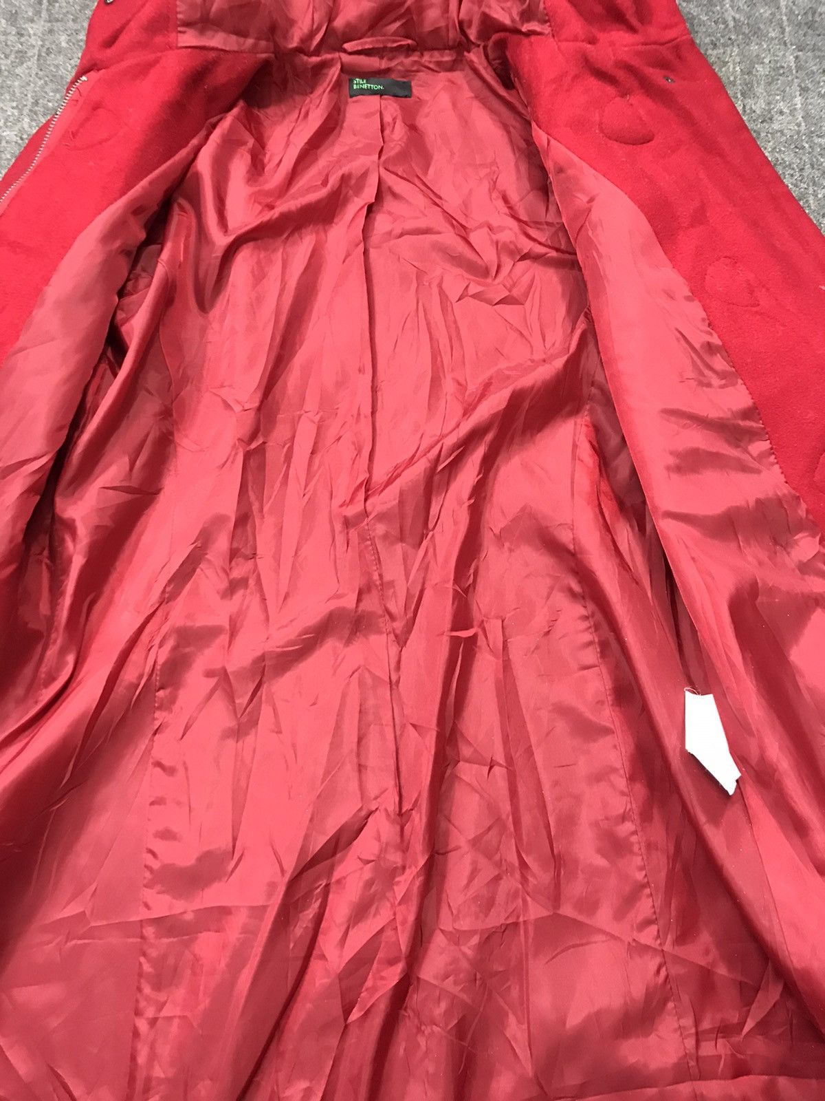 Benetton × Vintage Stile Benetton Duffel Thick Jacket Hoodies Coat Fashion Size US S / EU 44-46 / 1 - 6 Thumbnail