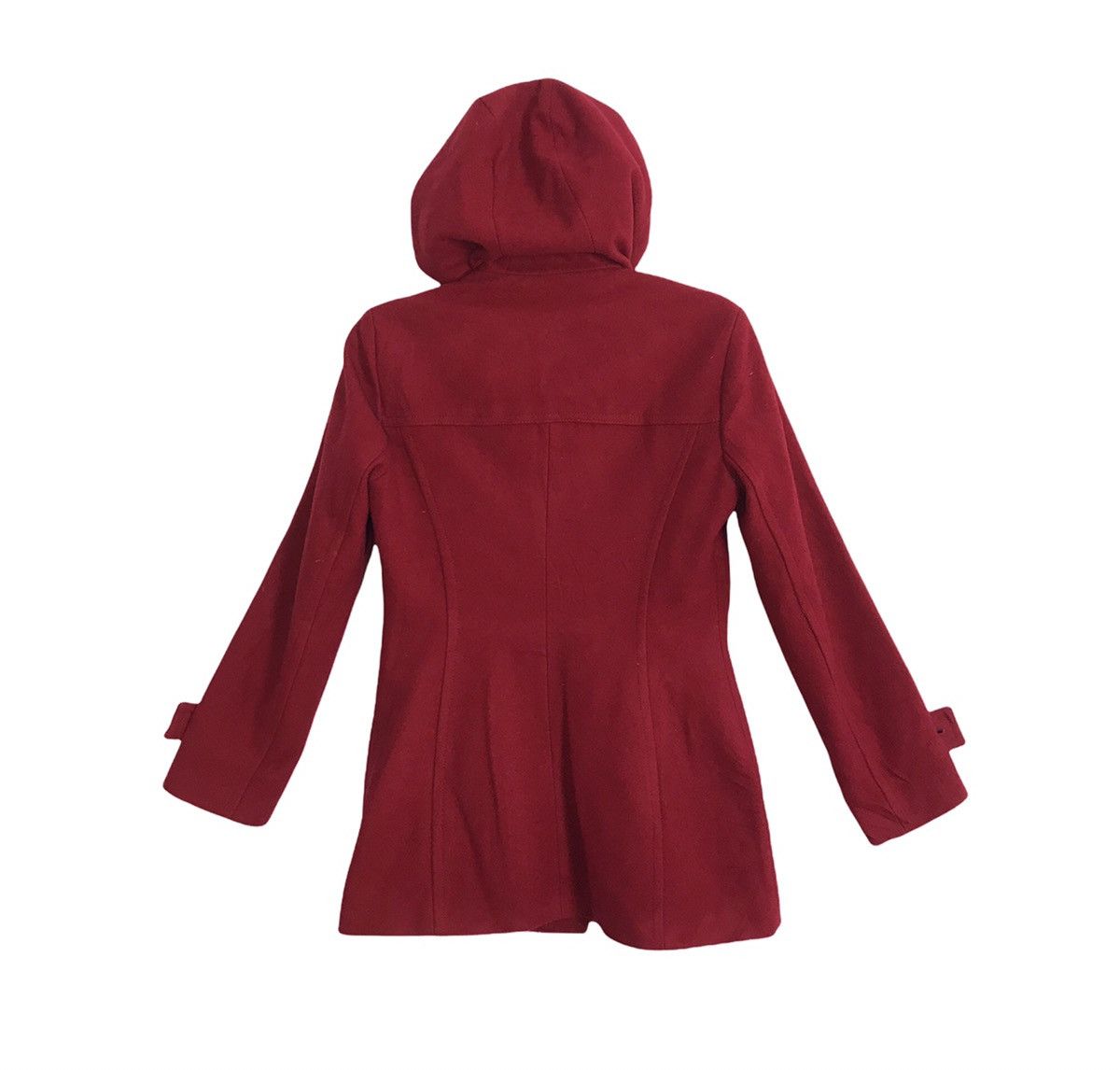 Benetton × Vintage Stile Benetton Duffel Thick Jacket Hoodies Coat Fashion Size US S / EU 44-46 / 1 - 2 Thumbnail