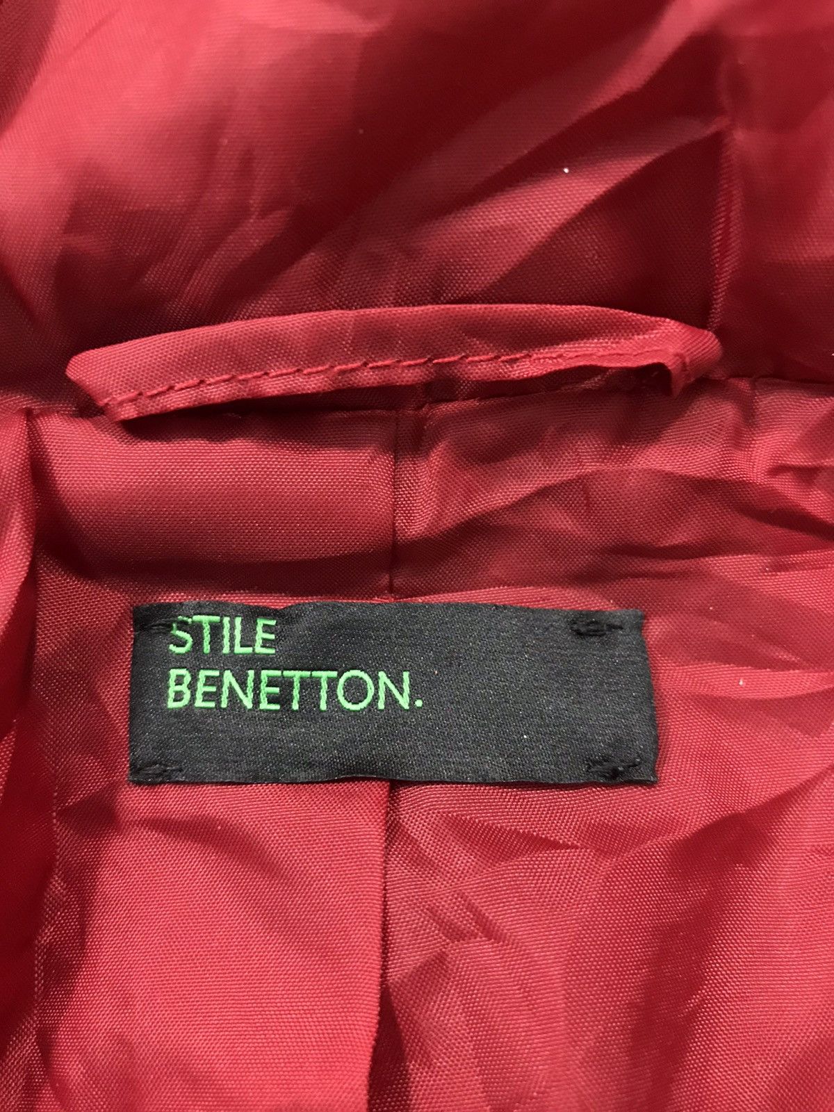 Benetton × Vintage Stile Benetton Duffel Thick Jacket Hoodies Coat Fashion Size US S / EU 44-46 / 1 - 7 Thumbnail
