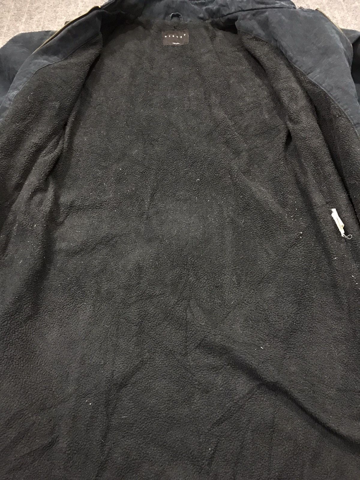 Seditionaries Sisley Paris Italy Trench Coat Parka Padded Punk Jacket Size M / US 6-8 / IT 42-44 - 4 Thumbnail