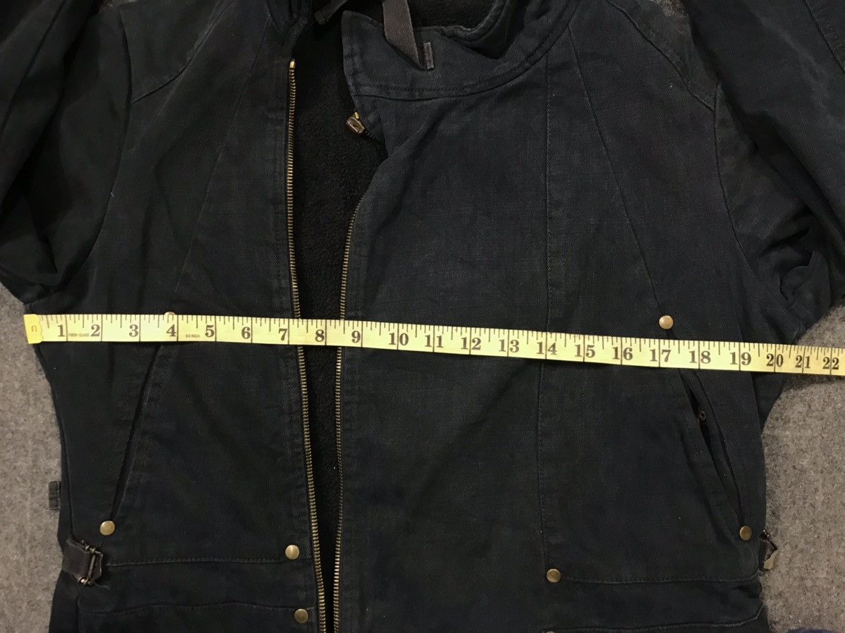 Seditionaries Sisley Paris Italy Trench Coat Parka Padded Punk Jacket Size M / US 6-8 / IT 42-44 - 9 Thumbnail