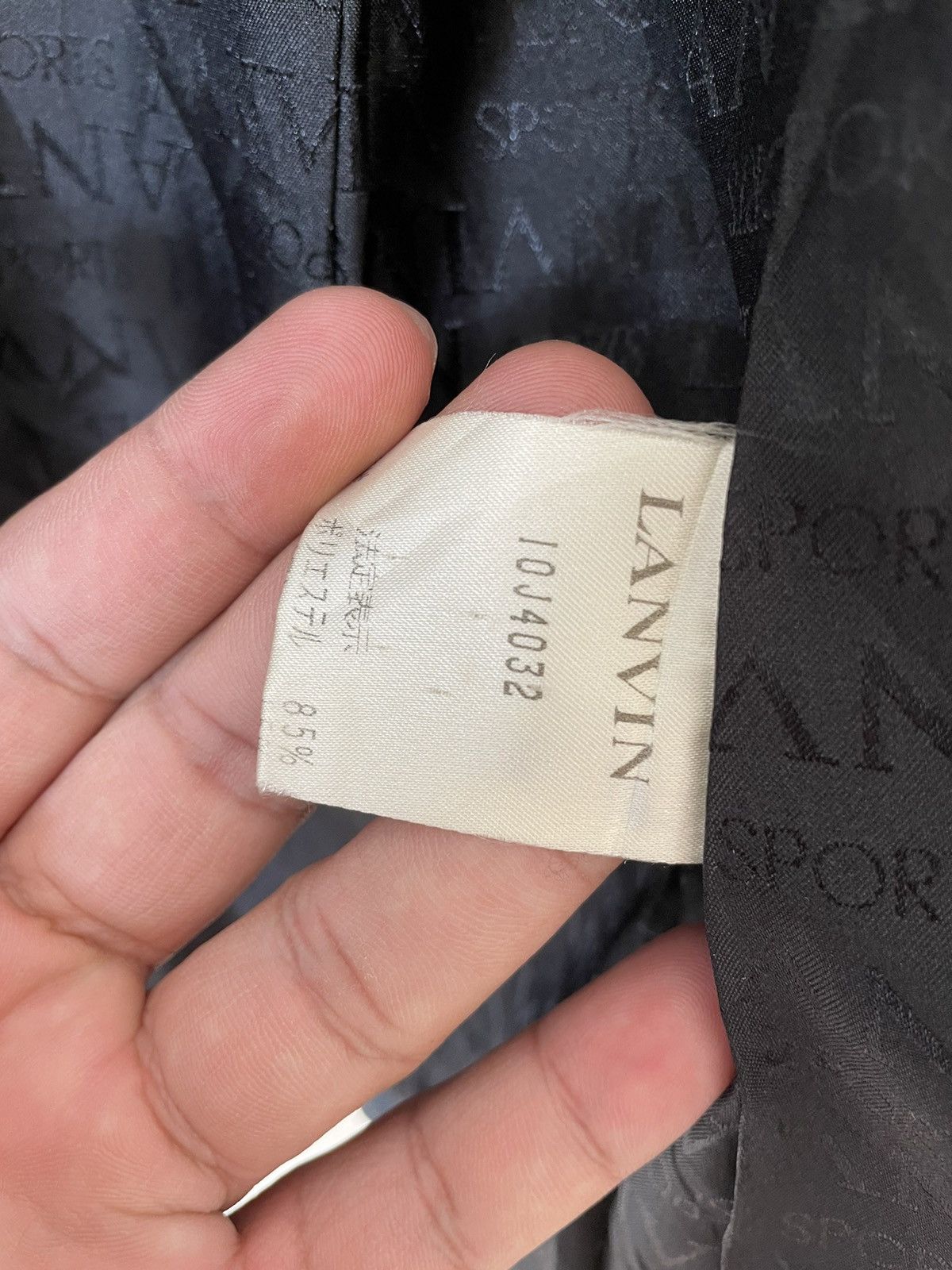 Lanvin × Vintage VINTAGE LANVIN SPORTS JACKET Size US S / EU 44-46 / 1 - 9 Thumbnail