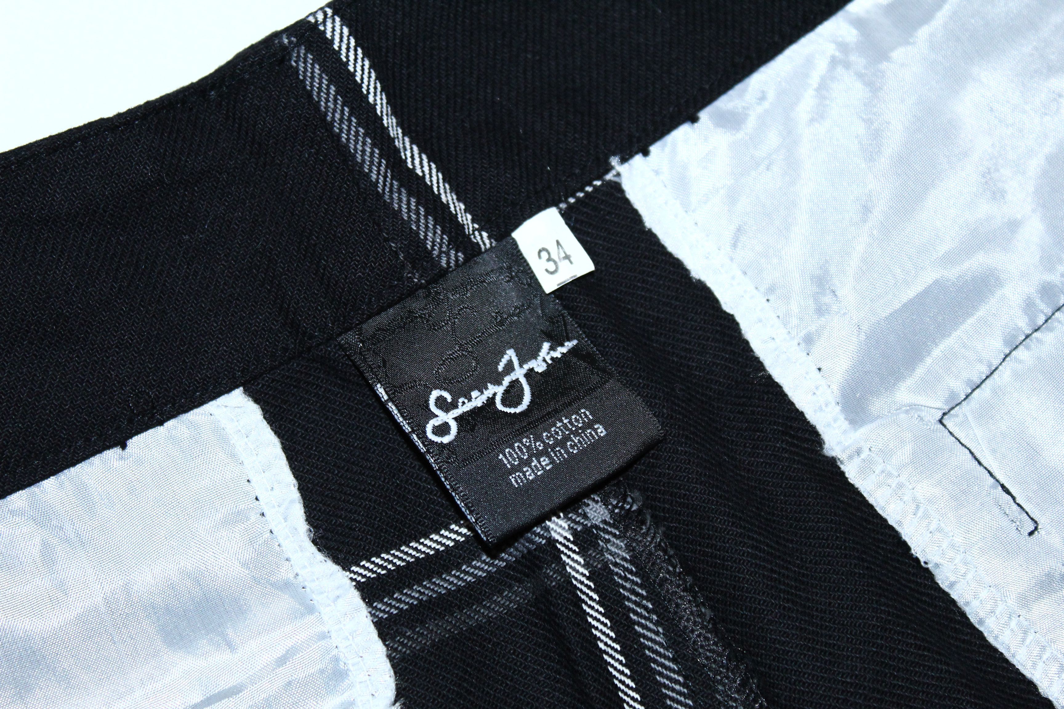 Sean John 90s Sean John Hip Hop Clothing Co. Signatured Shorts Size US 34 / EU 50 - 4 Thumbnail