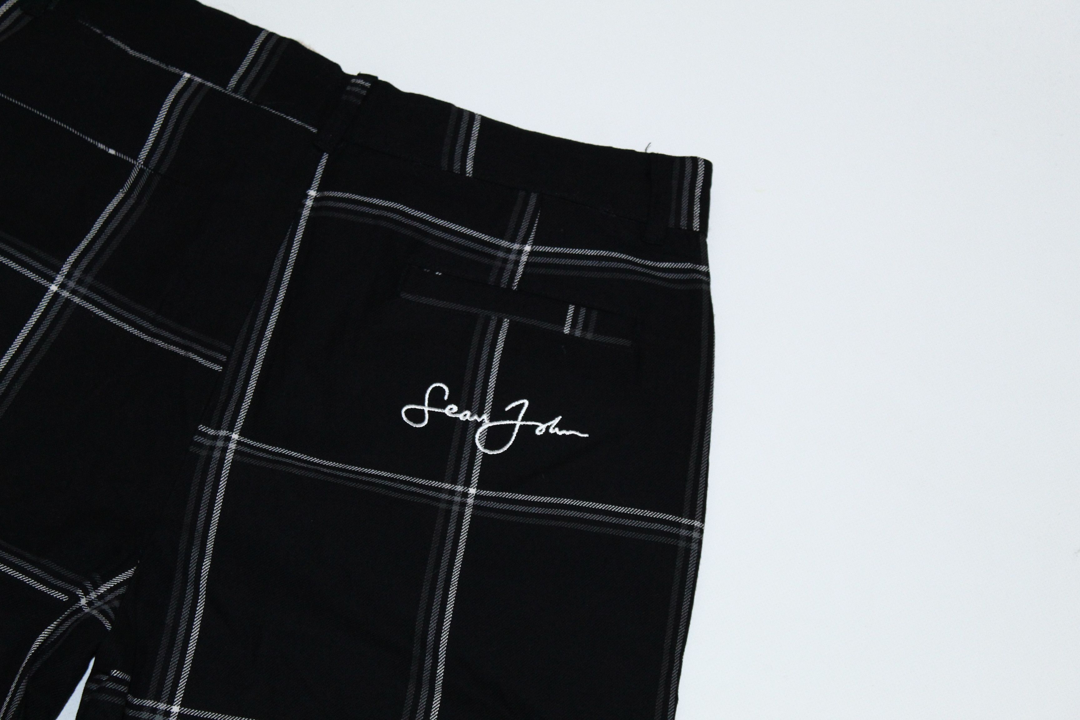 Sean John 90s Sean John Hip Hop Clothing Co. Signatured Shorts Size US 34 / EU 50 - 7 Thumbnail