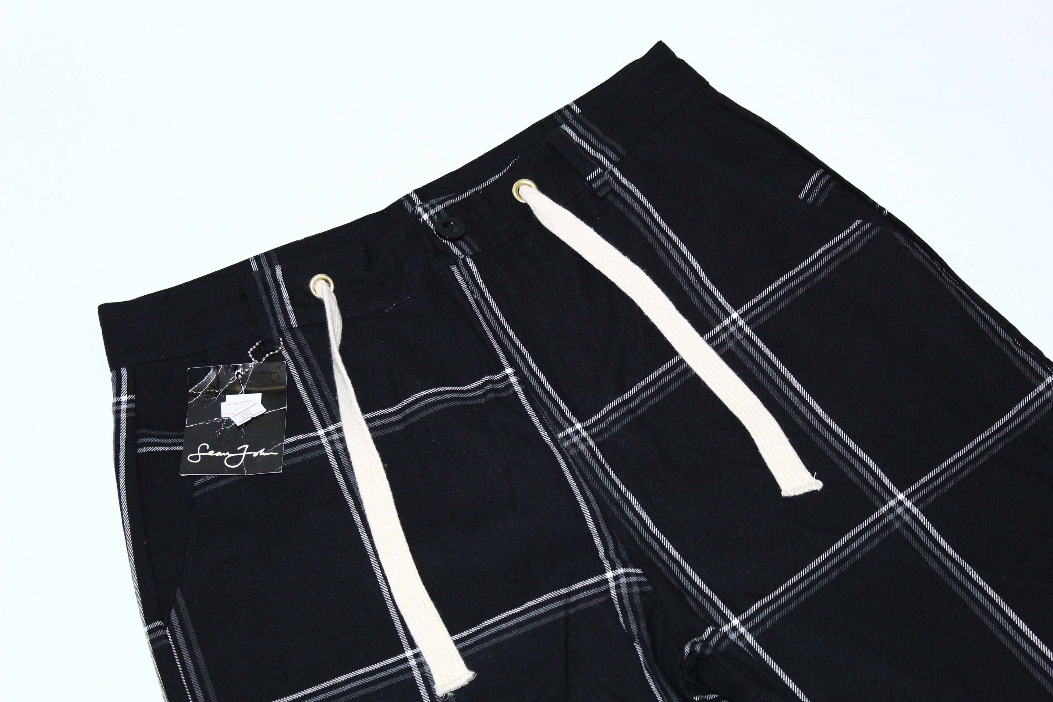 Sean John 90s Sean John Hip Hop Clothing Co. Signatured Shorts Size US 34 / EU 50 - 3 Thumbnail