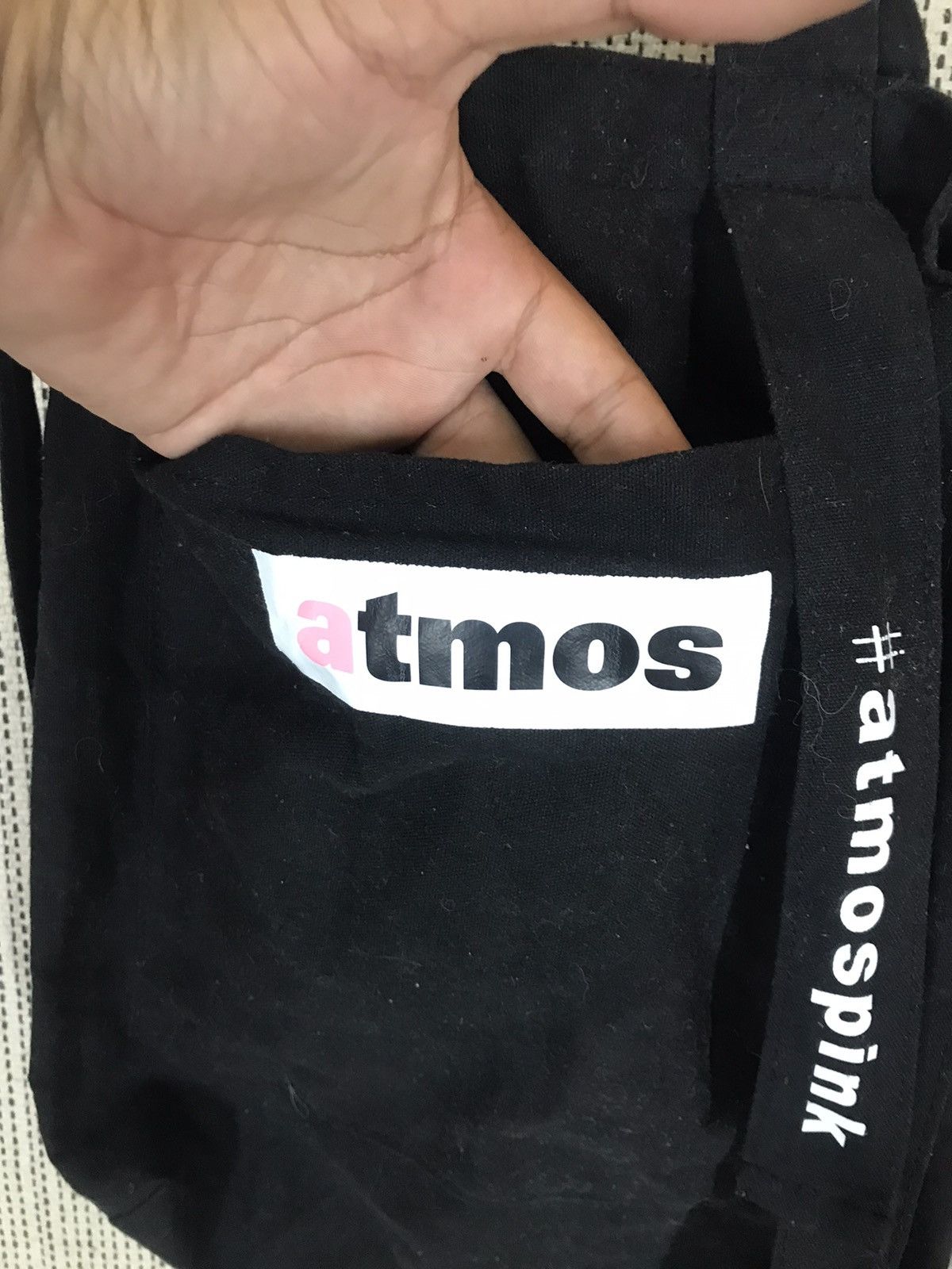 Japanese Brand × atmos ‼️JAPANASE BRAND ATMOS PINK TOTEBAG WITH STRIP ‼️ Size ONE SIZE - 3 Thumbnail
