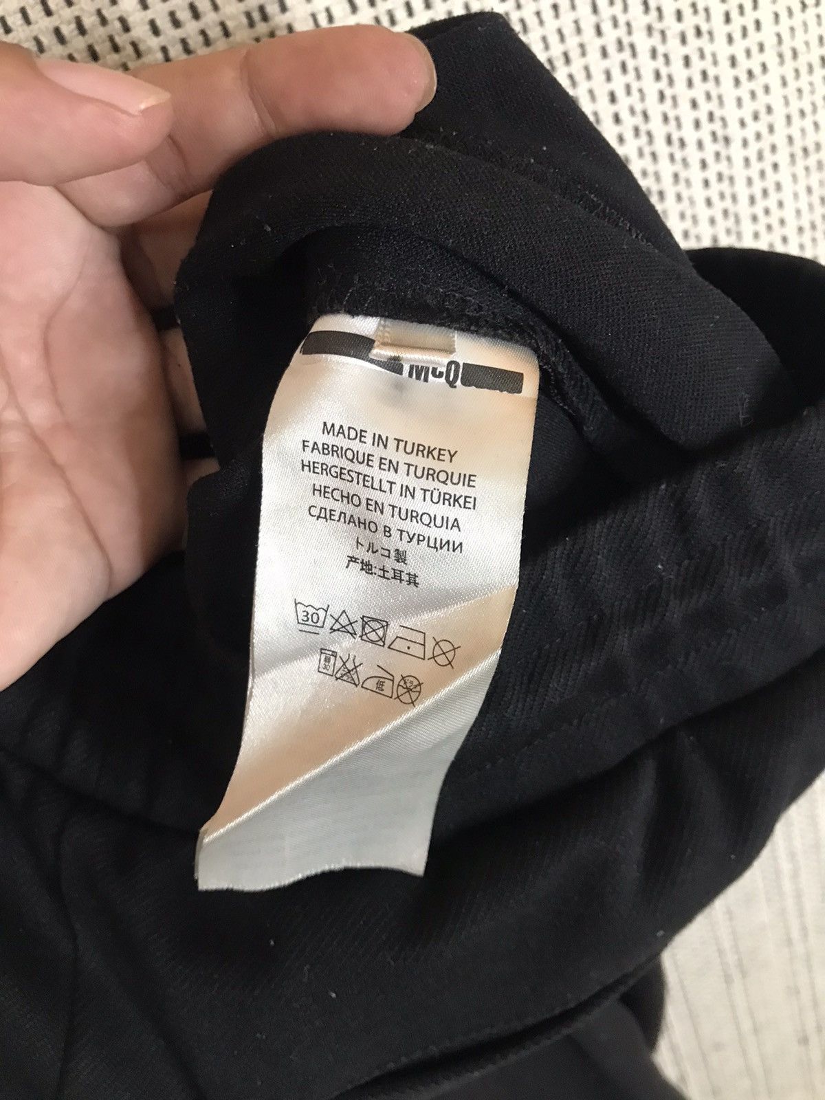Alexander McQueen × MCQ × McQ Alexander McQueen ‼️AW2014 BLACK FULL SIDE ZIP JOGGERS SWEATPANTS SIZE M‼️ Size US 30 / EU 46 - 10 Thumbnail