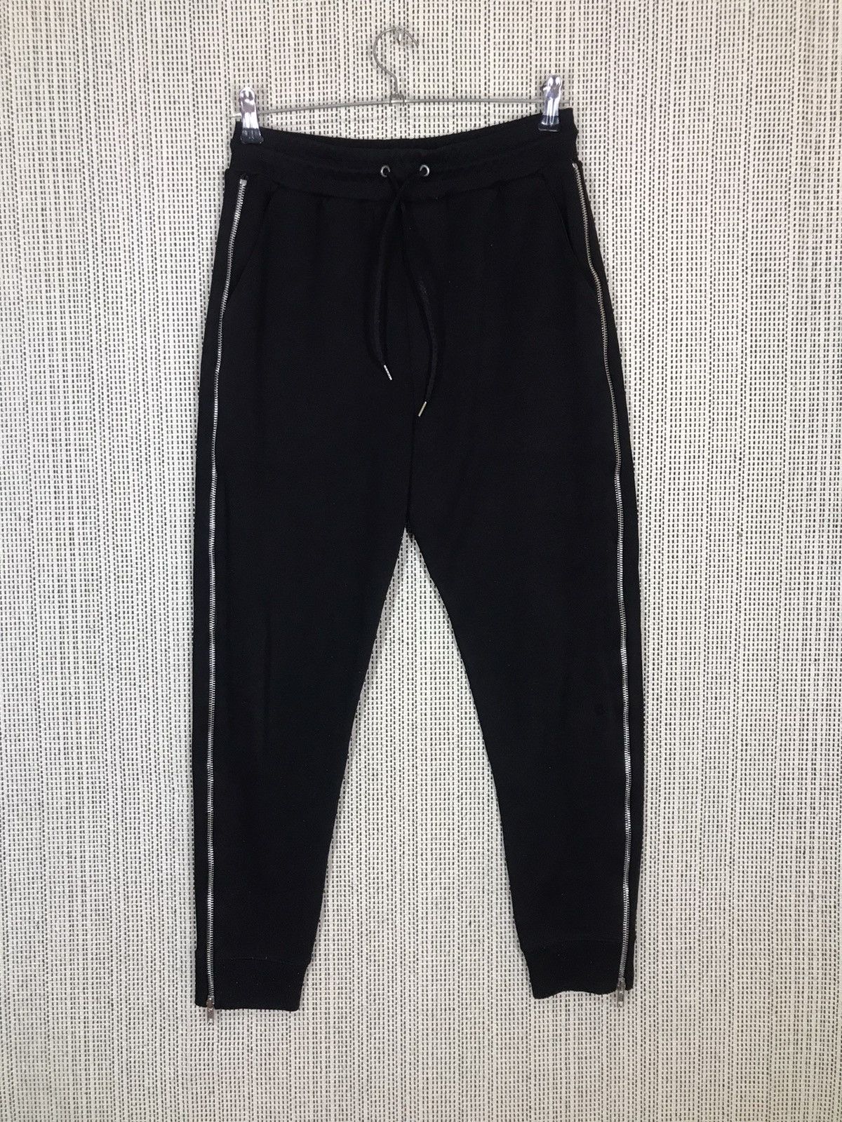 Alexander McQueen × MCQ × McQ Alexander McQueen ‼️AW2014 BLACK FULL SIDE ZIP JOGGERS SWEATPANTS SIZE M‼️ Size US 30 / EU 46 - 1 Thumbnail