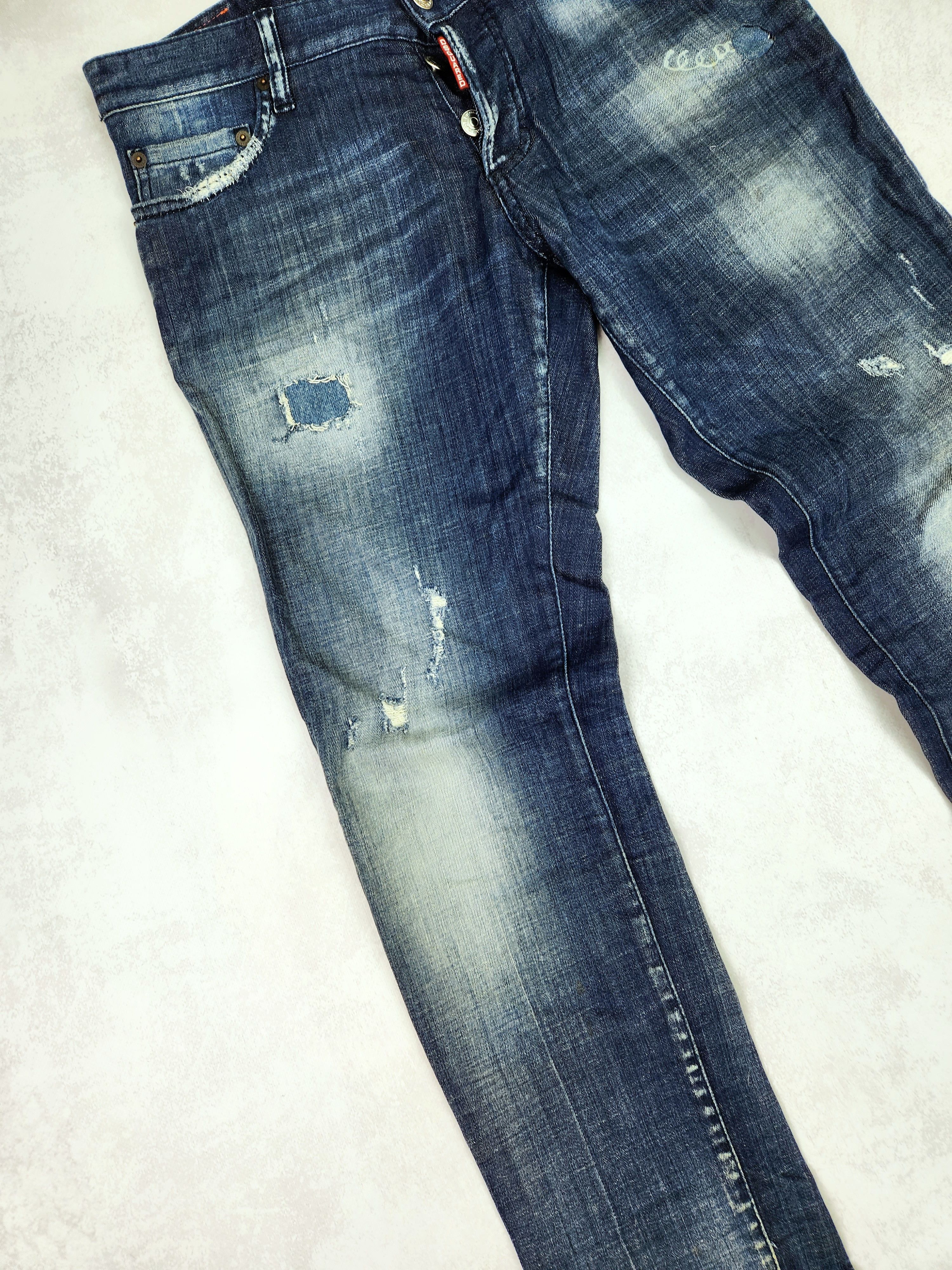 Dsquared2 Dsquared 2 denim distressed jeans Size US 32 / EU 48 - 3 Thumbnail