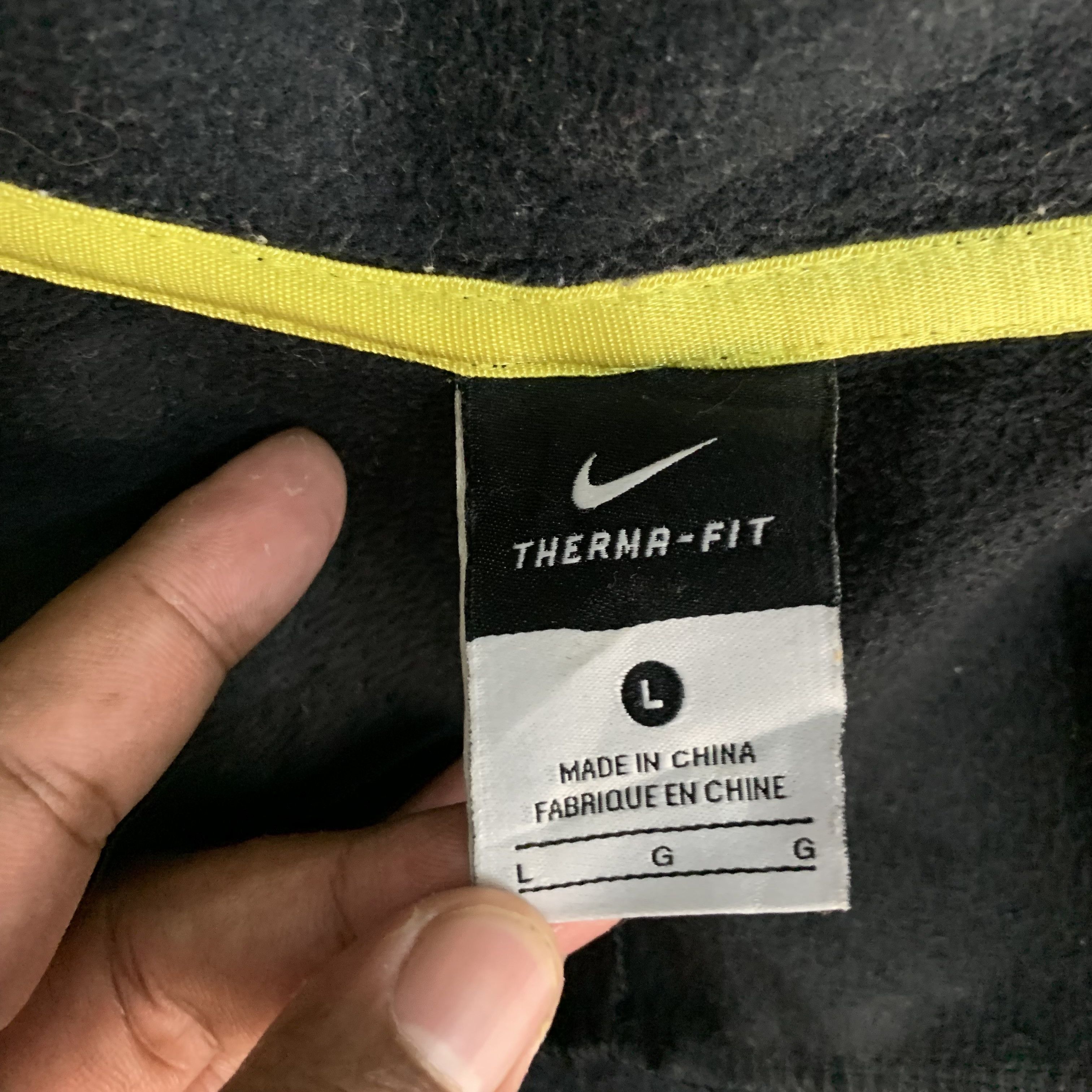 Nike Nike Fleece Jacket #3611-55 Size US L / EU 52-54 / 3 - 10 Thumbnail