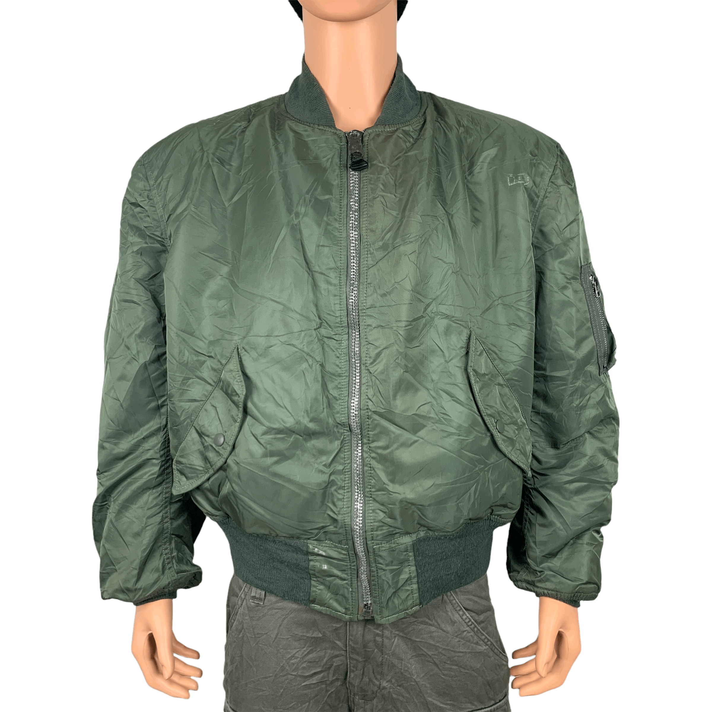 Avirex Rare🔥 Avirex WW2 Vietnam Bomber Jacket #3590-62 Size US XL / EU 56 / 4 - 9 Thumbnail