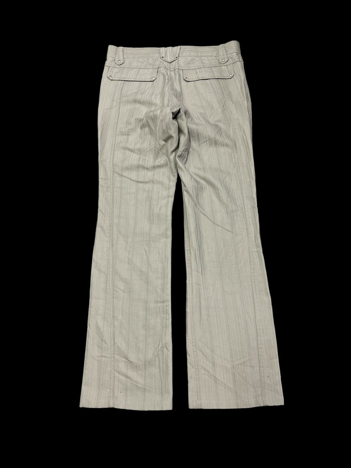 Japanese Brand × Vintage FLARED💥TAKAIQ TWIST DENIM PANT Size US 30 / EU 46 - 6 Thumbnail