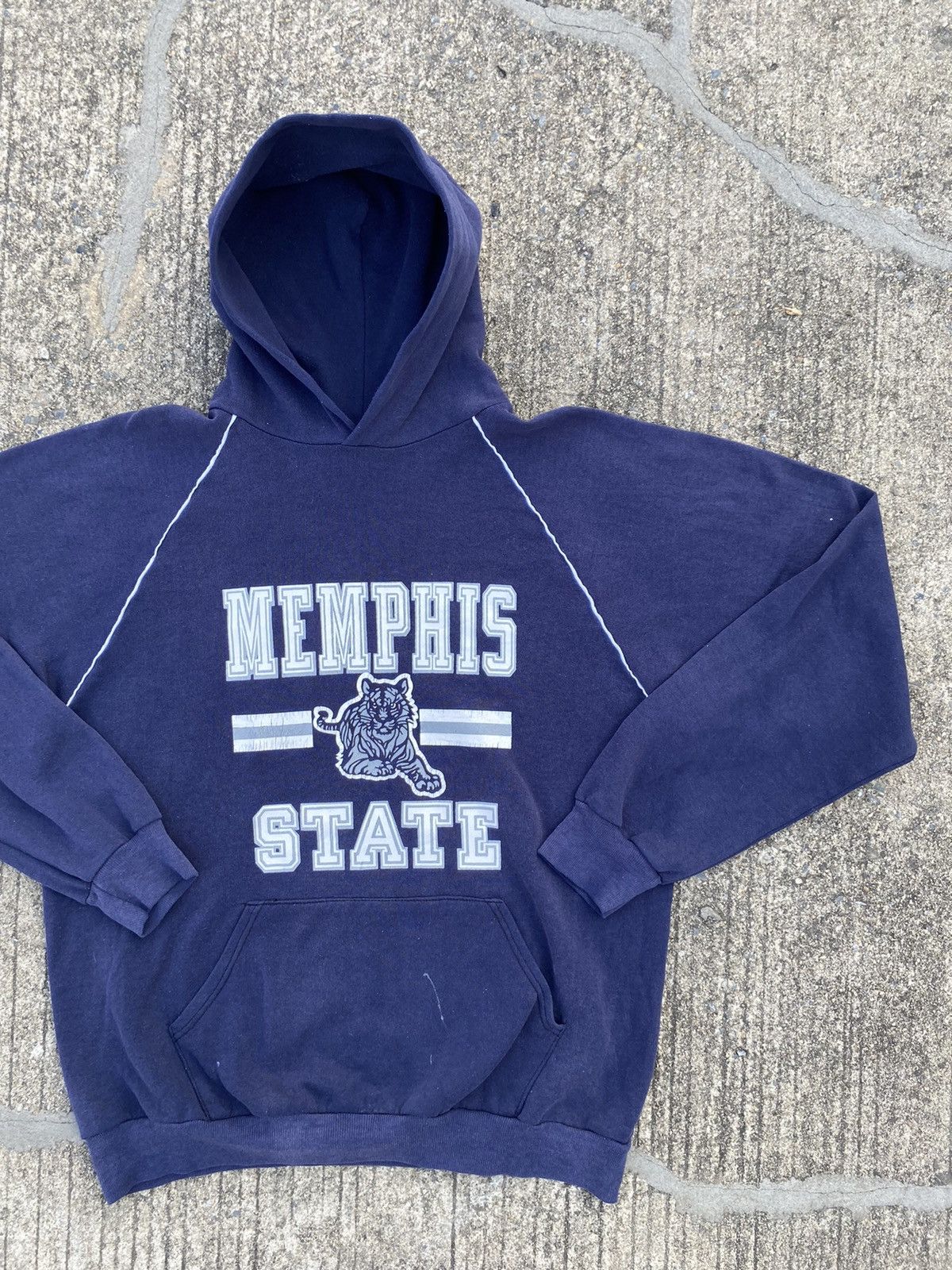 Russell Athletic 80s Russell Athletic Hoodie Faded Size US XL / EU 56 / 4 - 3 Thumbnail