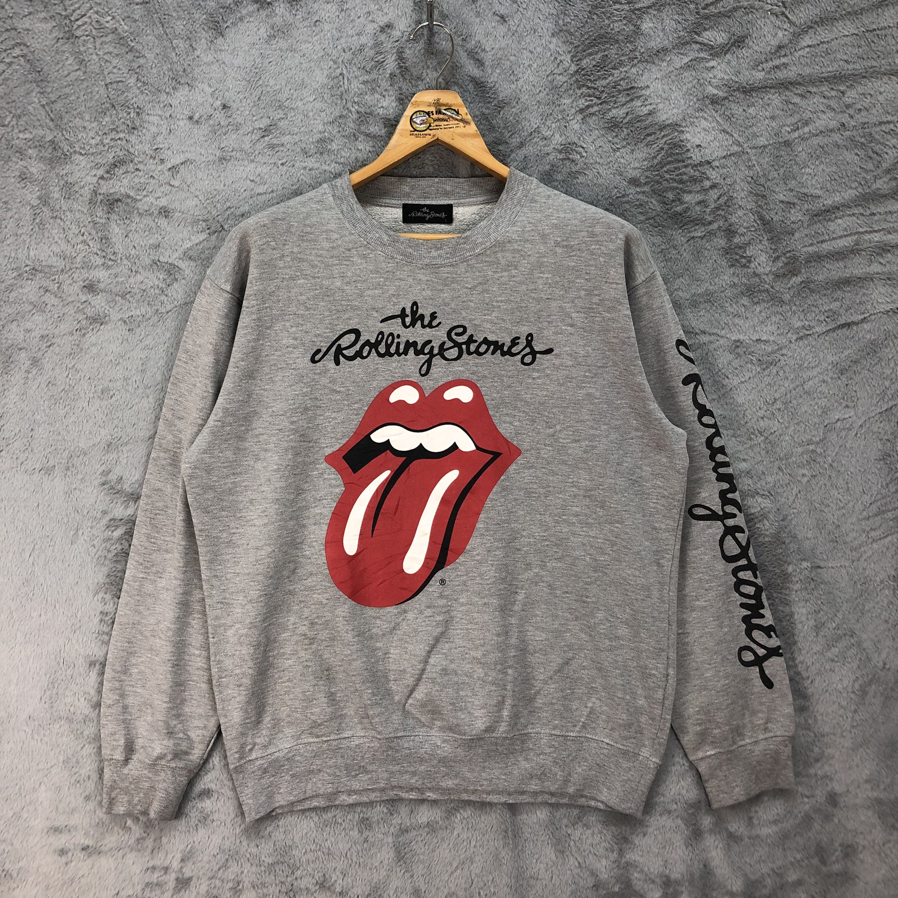 Japanese Brand The Rolling Stones Big Logo Sweatshirts #4743-166 Size US L / EU 52-54 / 3 - 1 Thumbnail