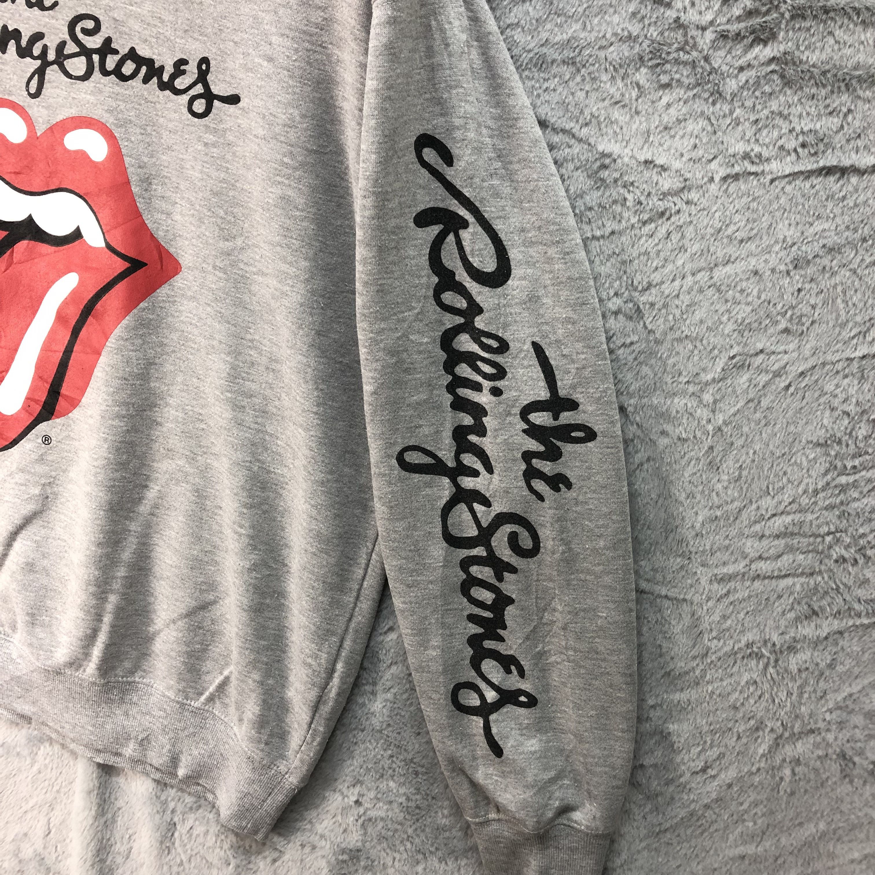 Japanese Brand The Rolling Stones Big Logo Sweatshirts #4743-166 Size US L / EU 52-54 / 3 - 7 Thumbnail
