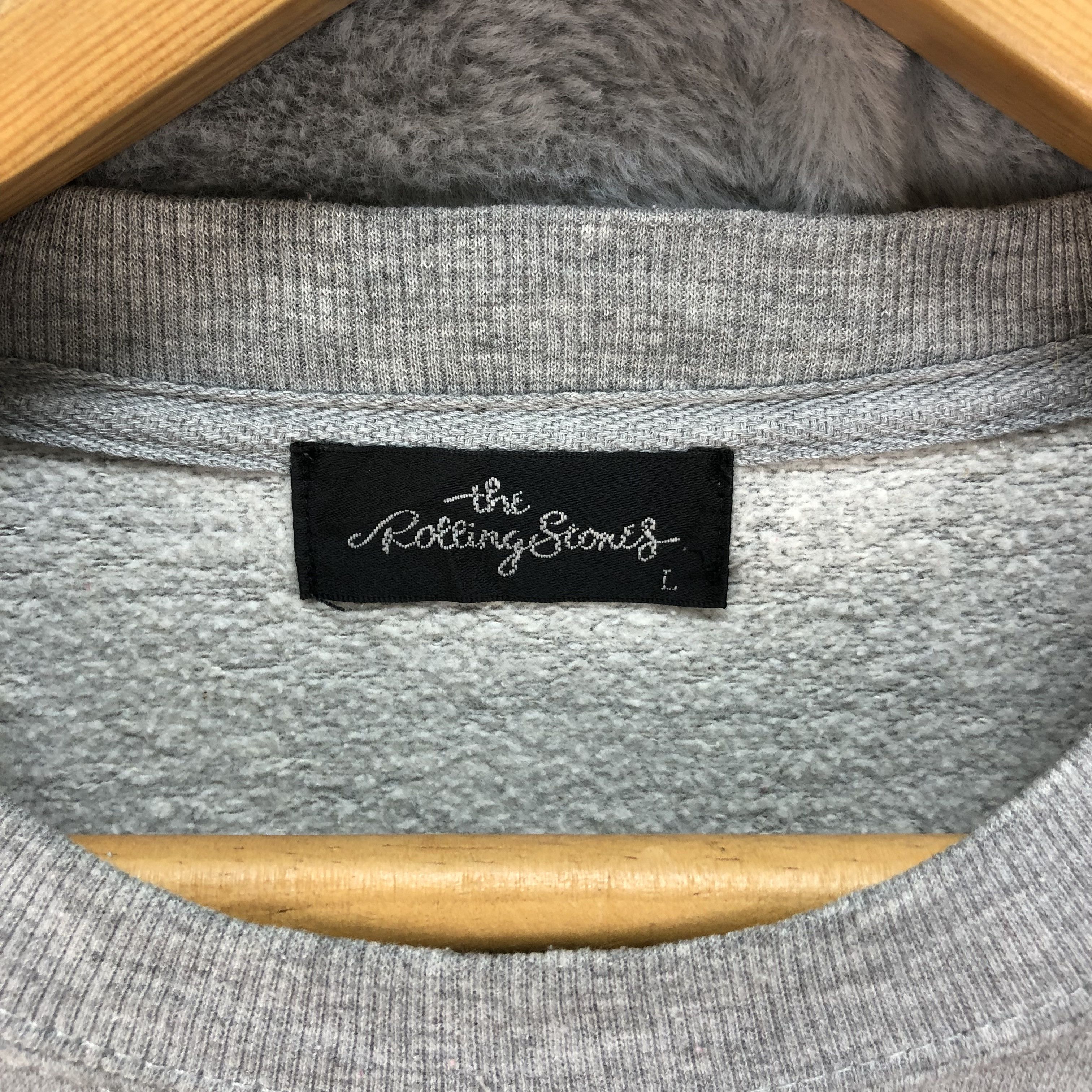 Japanese Brand The Rolling Stones Big Logo Sweatshirts #4743-166 Size US L / EU 52-54 / 3 - 8 Thumbnail