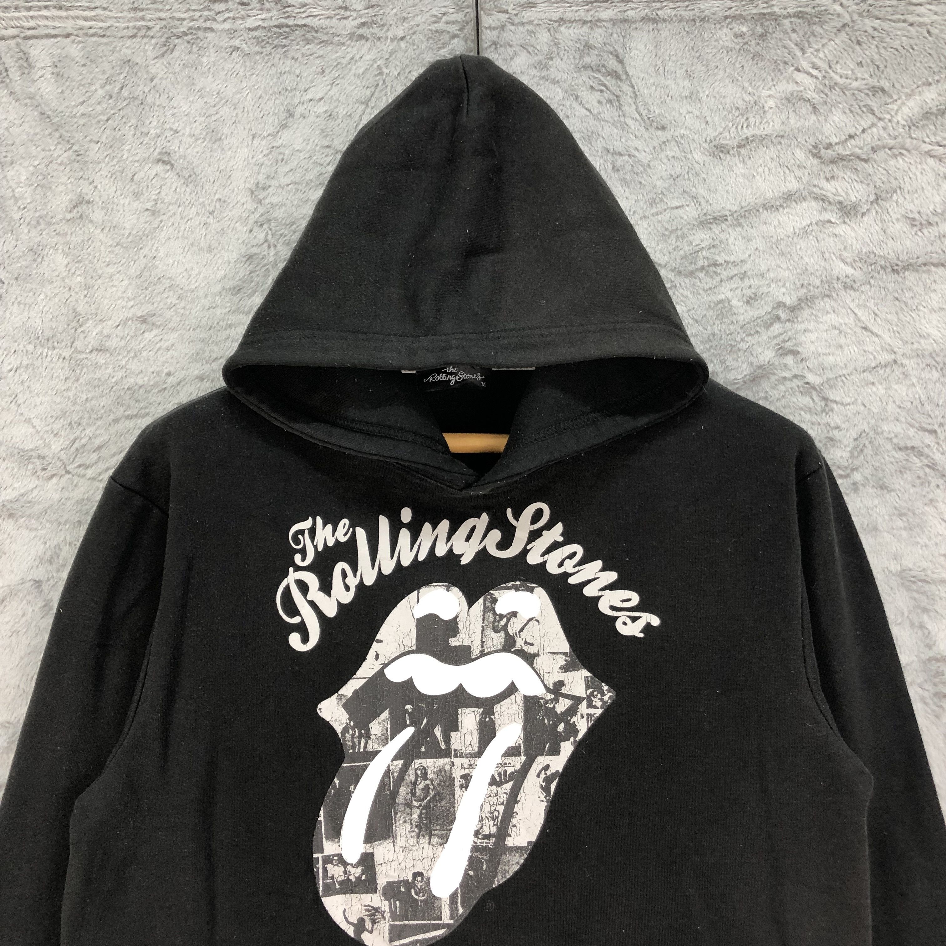 Band Tees The Rolling Stones Big Logo Pullover Hoodies #4440-154 Size US M / EU 48-50 / 2 - 2 Thumbnail