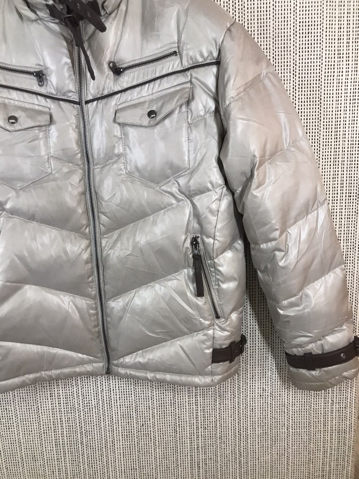 GOSTAR DE FUGA × Japanese Brand × Seditionaries ‼️JAPANASE BRAND PUNKS EVOLUTION PUFFER MULTIPOCKET‼️ Size US XL / EU 56 / 4 - 2 Thumbnail